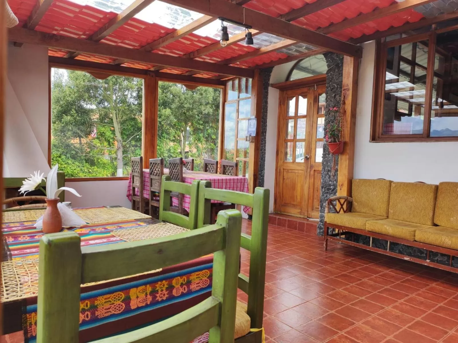 Living room in Ruta de los volcanes