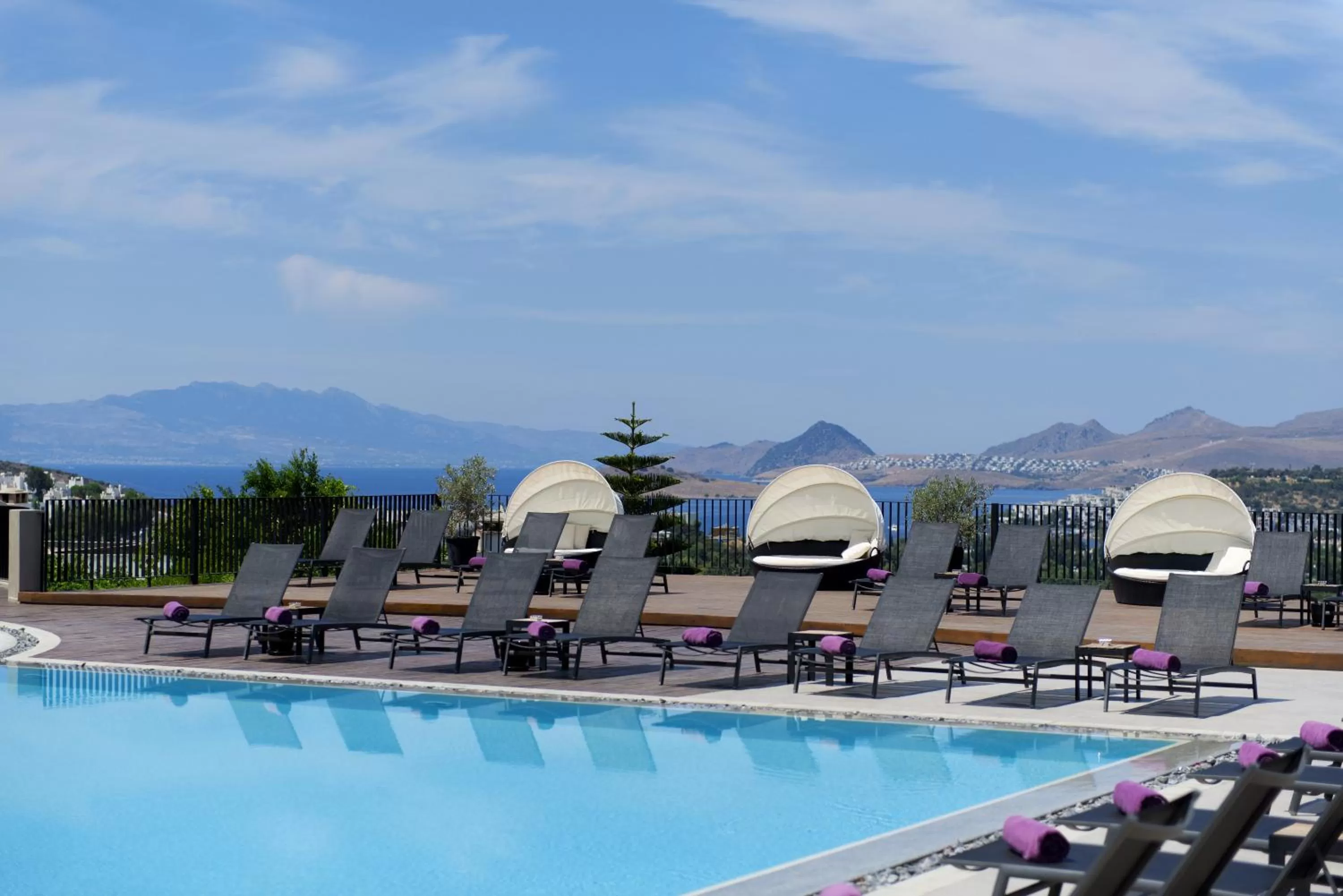 Pool view in Ramada Resort by Wyndham Bodrum