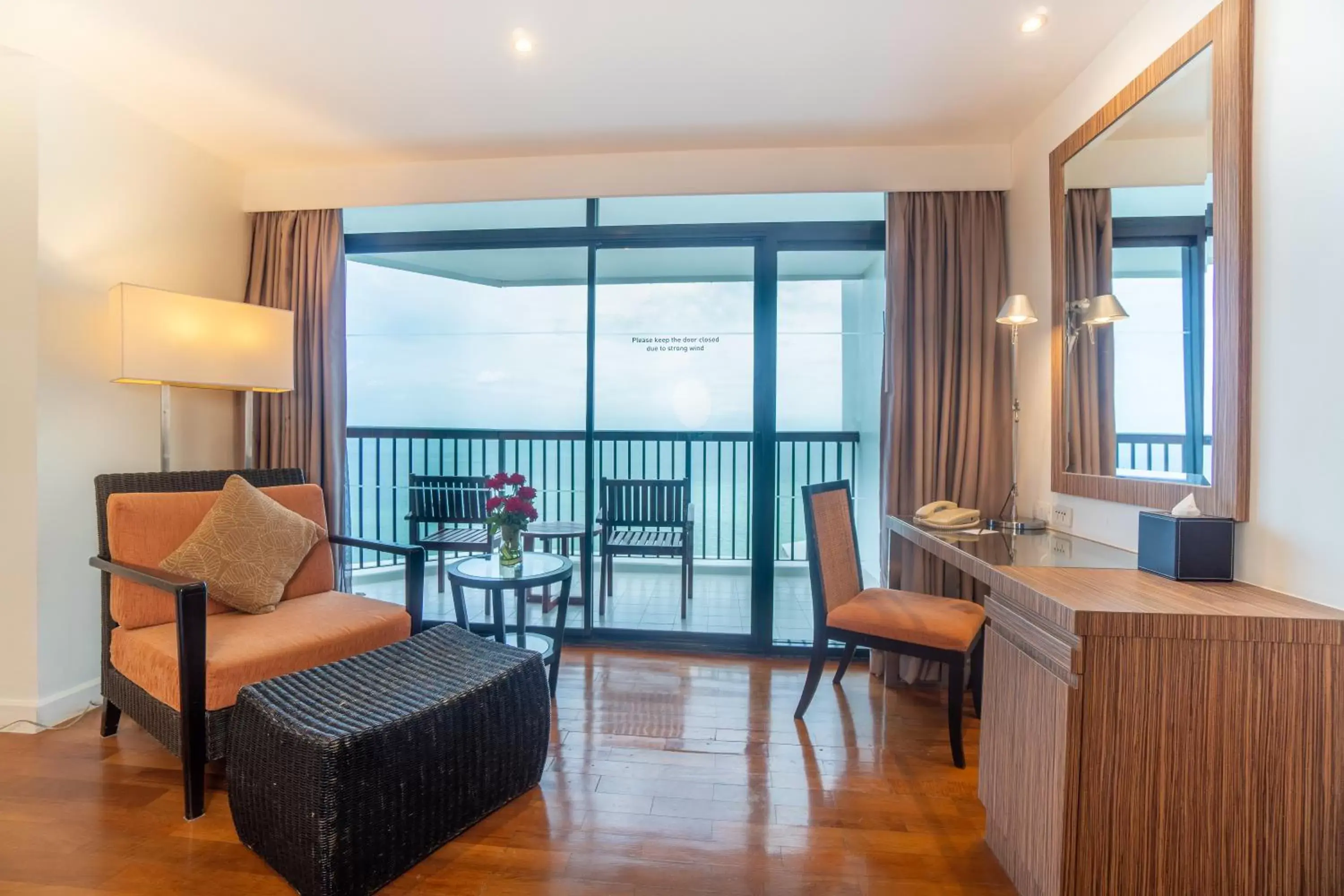 Balcony/Terrace, Seating Area in Radisson Resort & Spa Hua Hin