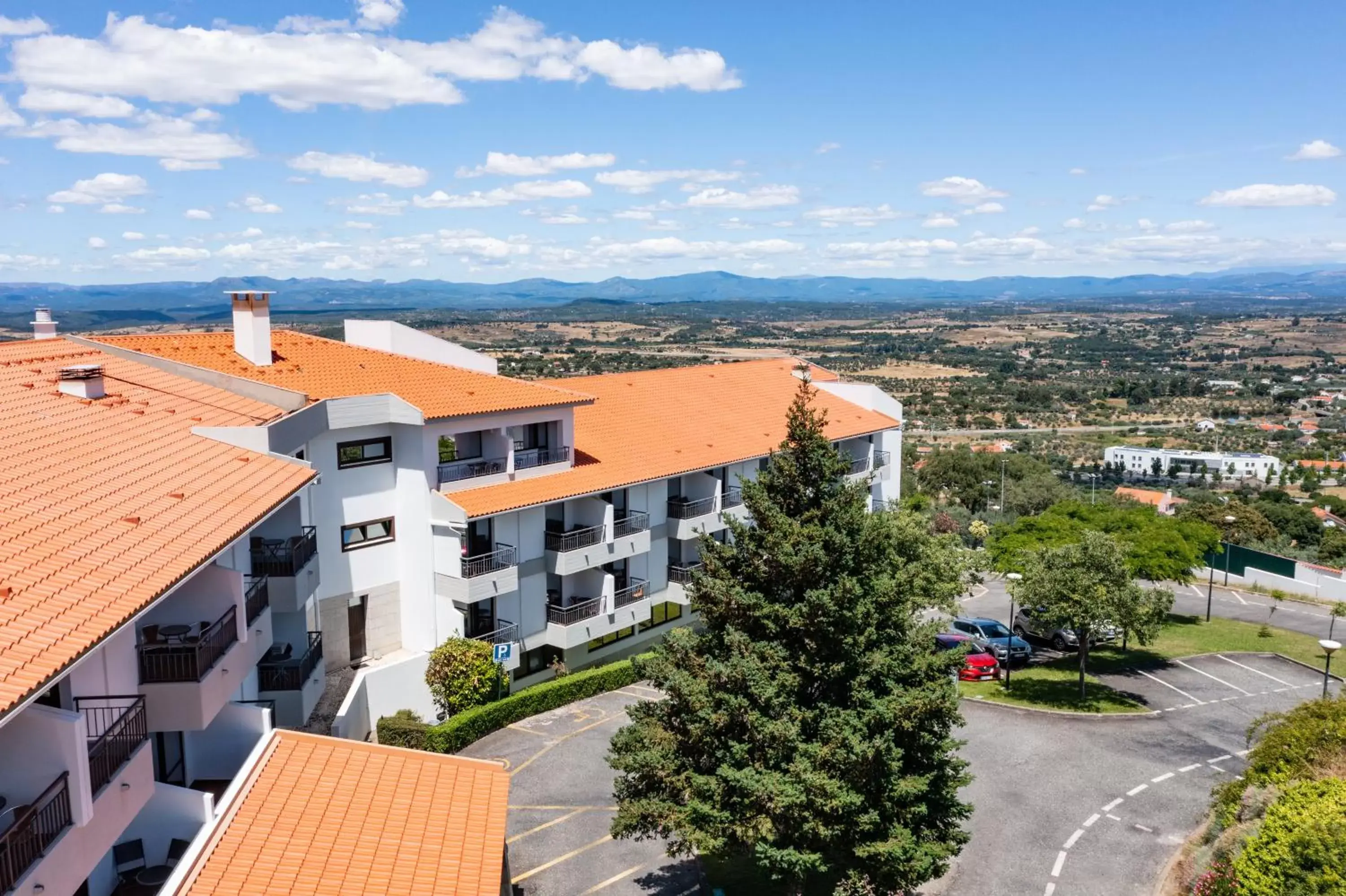 Property building, Bird's-eye View in Meliá Castelo Branco