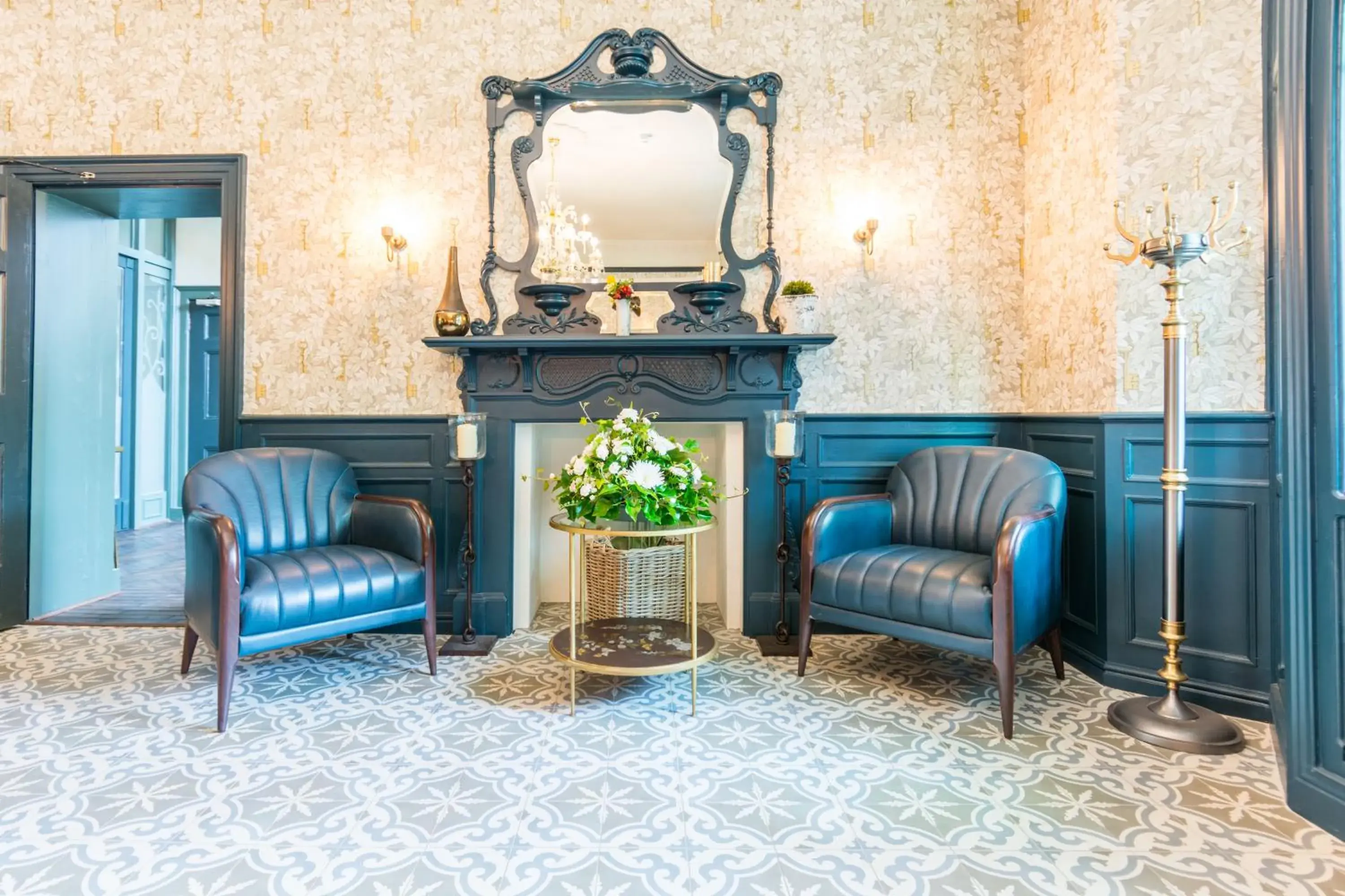 Lobby or reception in Hallgarth Manor House