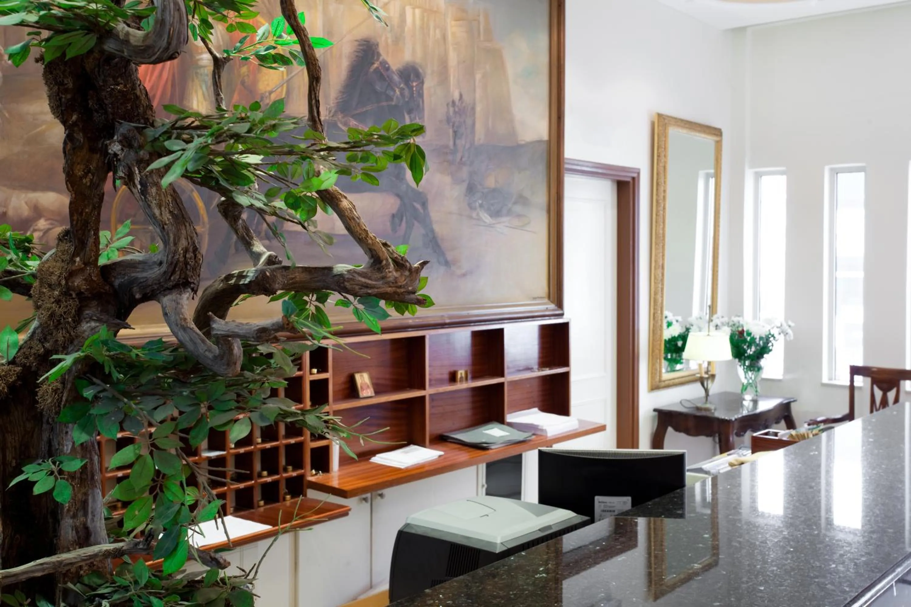 Lobby or reception in Achillion Palace