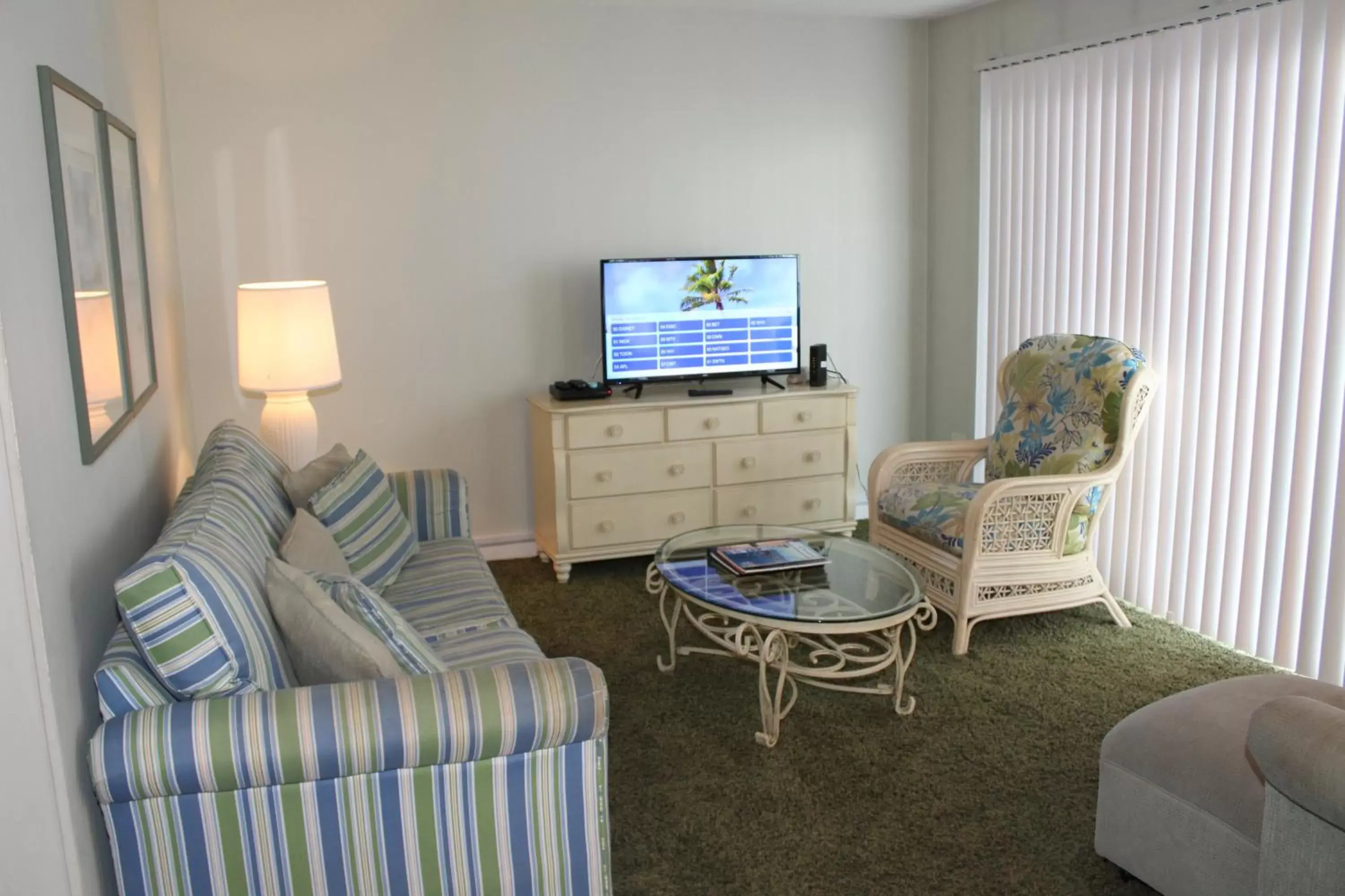 Living room, Seating Area in Myrtle Beach Resort