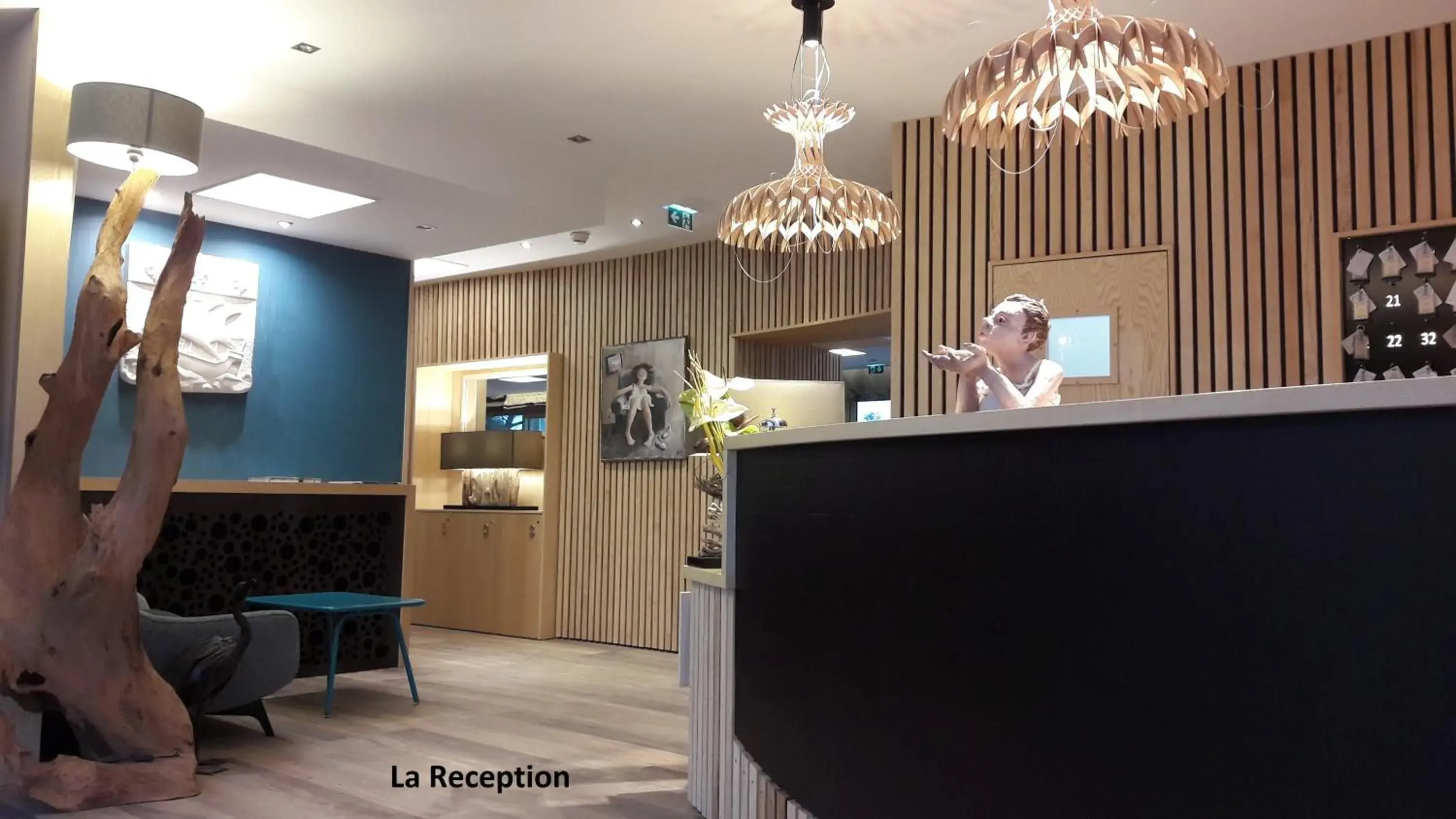 Lobby or reception, Lobby/Reception in Hotel les Brises