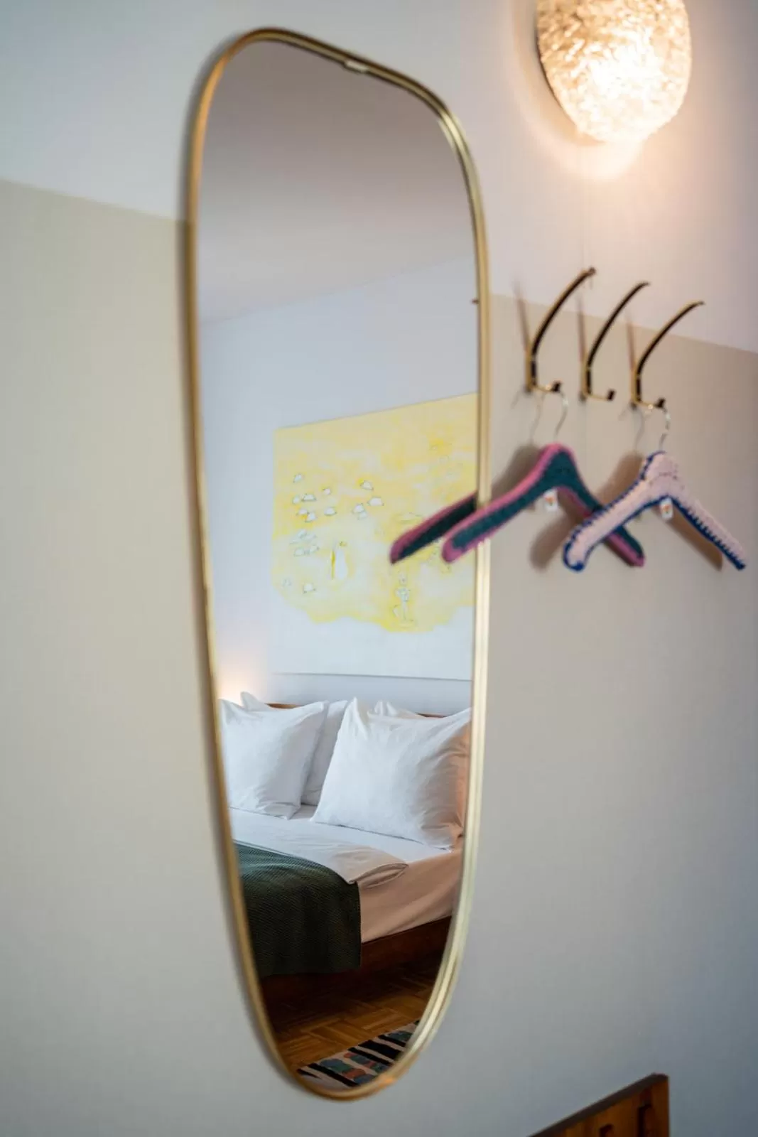 Bed in magdas HOTEL Vienna City - First Social Business HOTEL in Austria