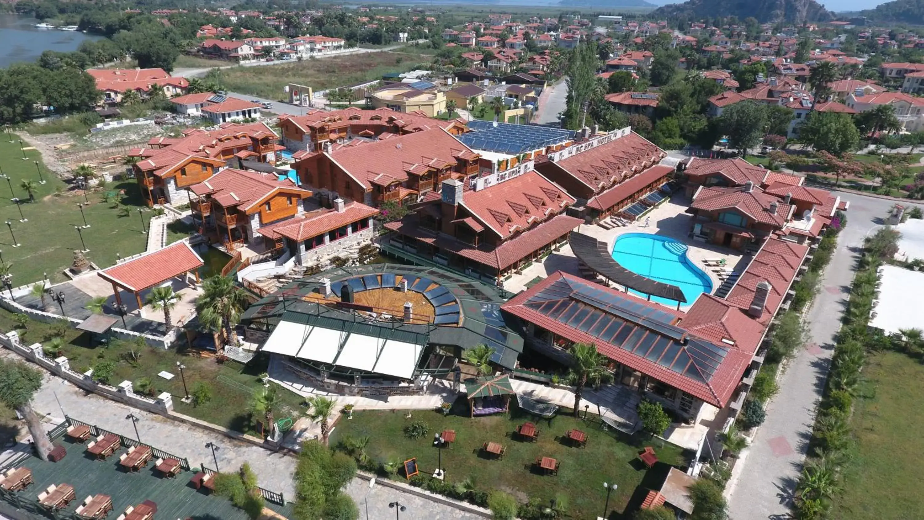 Property building, Bird's-eye View in Bc Spa Hotel