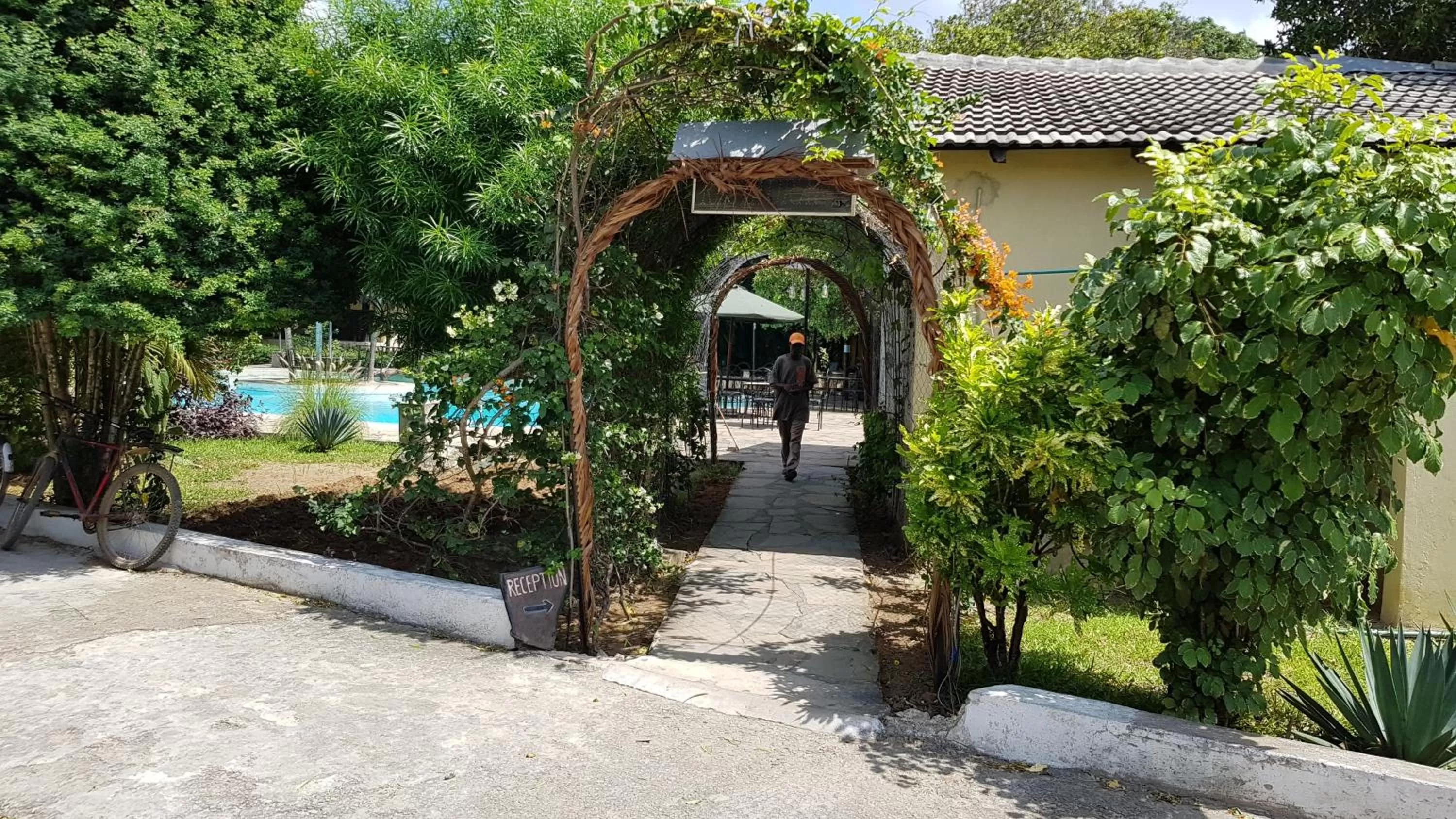 Facade/entrance in Makuti Villas Resort