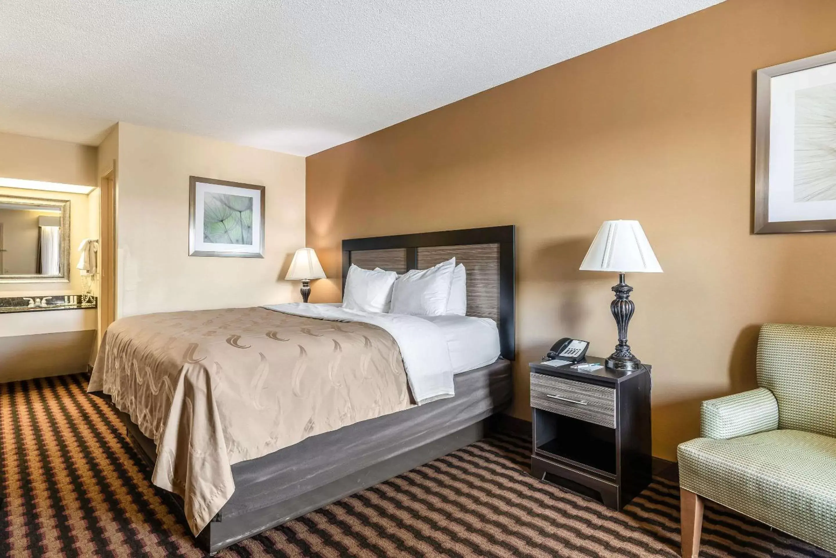 Photo of the whole room, Bed in Quality Inn Decatur River City