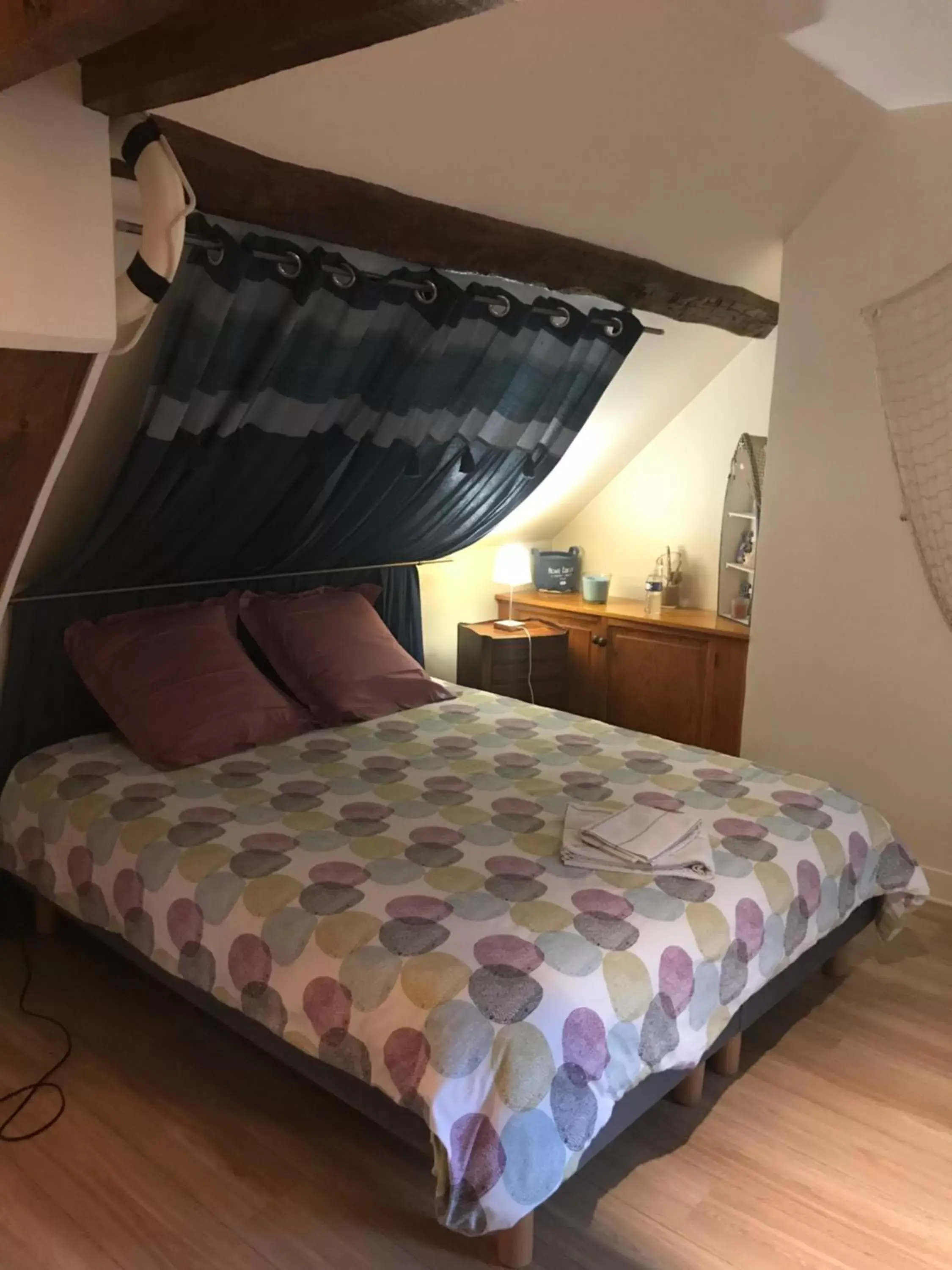 Bedroom, Bed in la ferme des ruelles