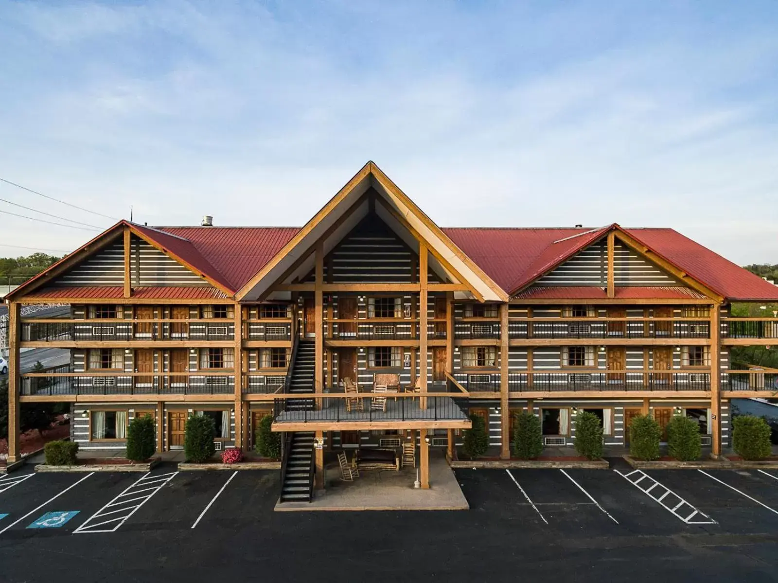 Property building in Timbers Lodge Property building in Timbers Lodge