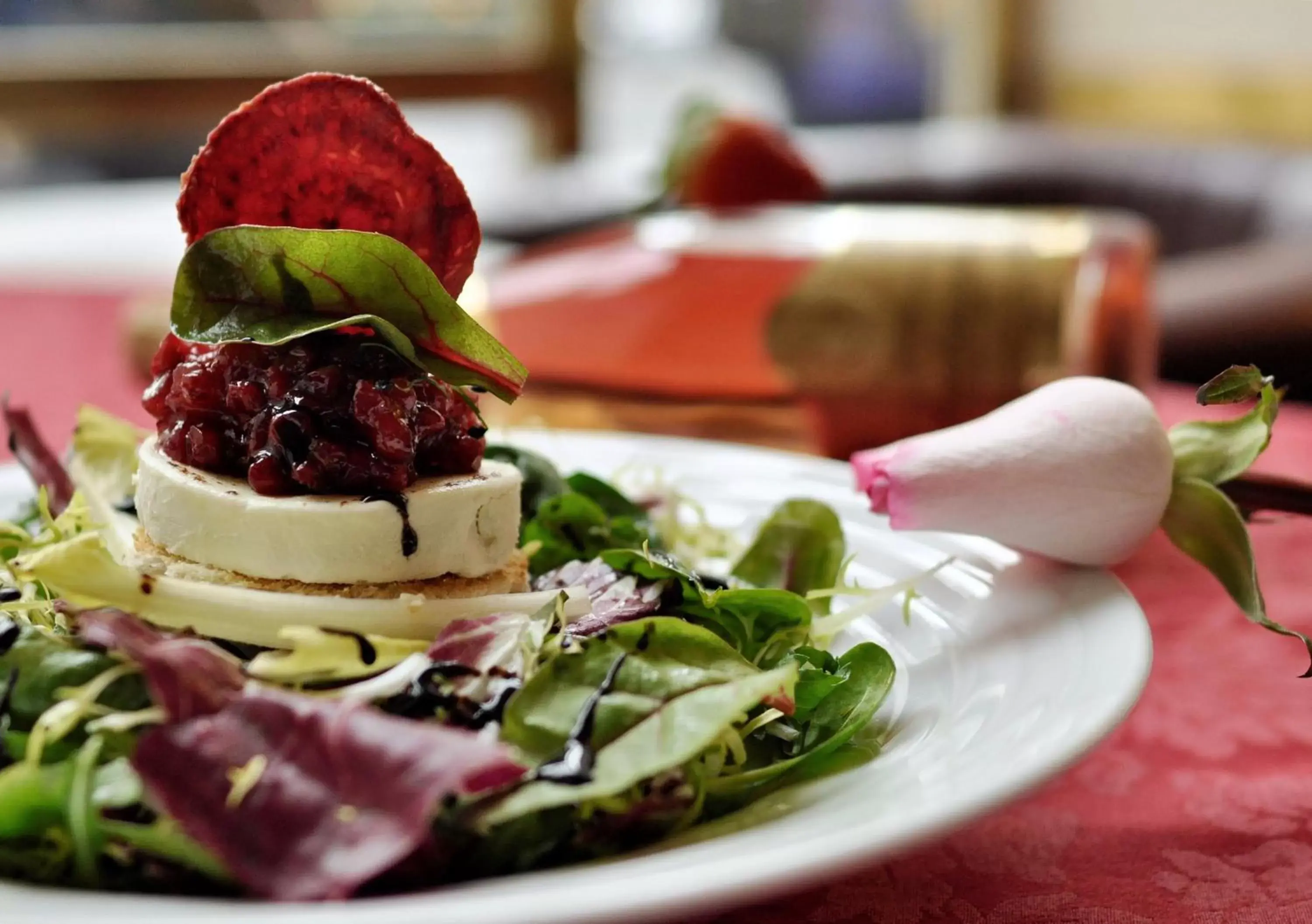 Food close-up in Ambassador Zlata Husa