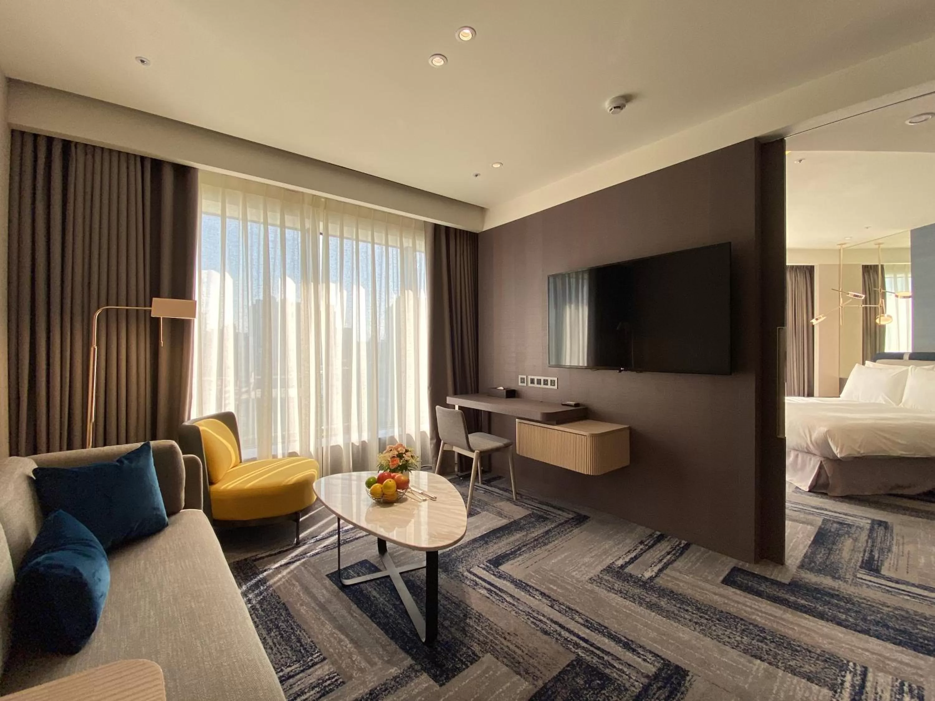 Photo of the whole room, Bed in Monarch Plaza Hotel