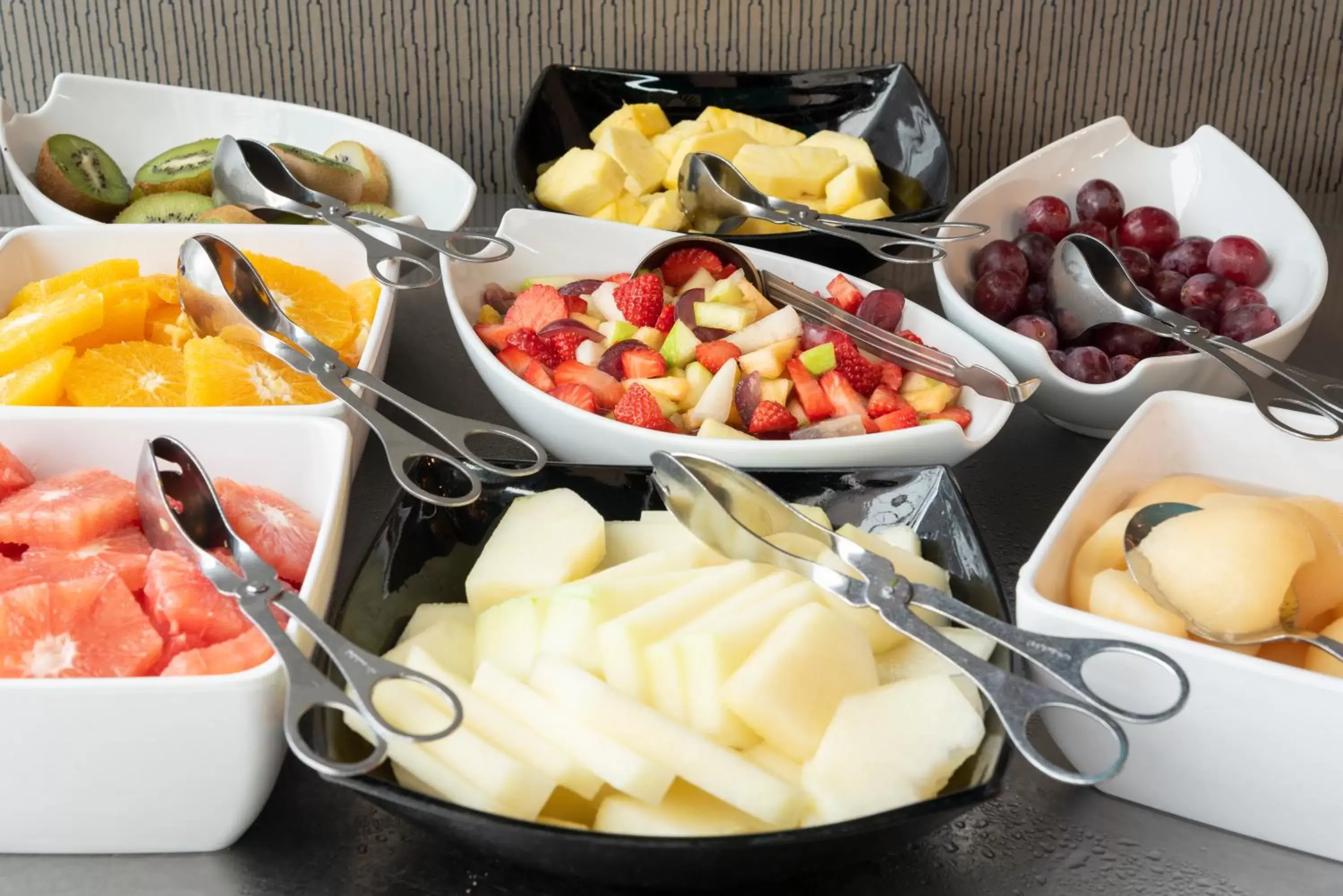 Buffet breakfast in Aqua Pedra Dos Bicos Design Beach Hotel - Adults Only