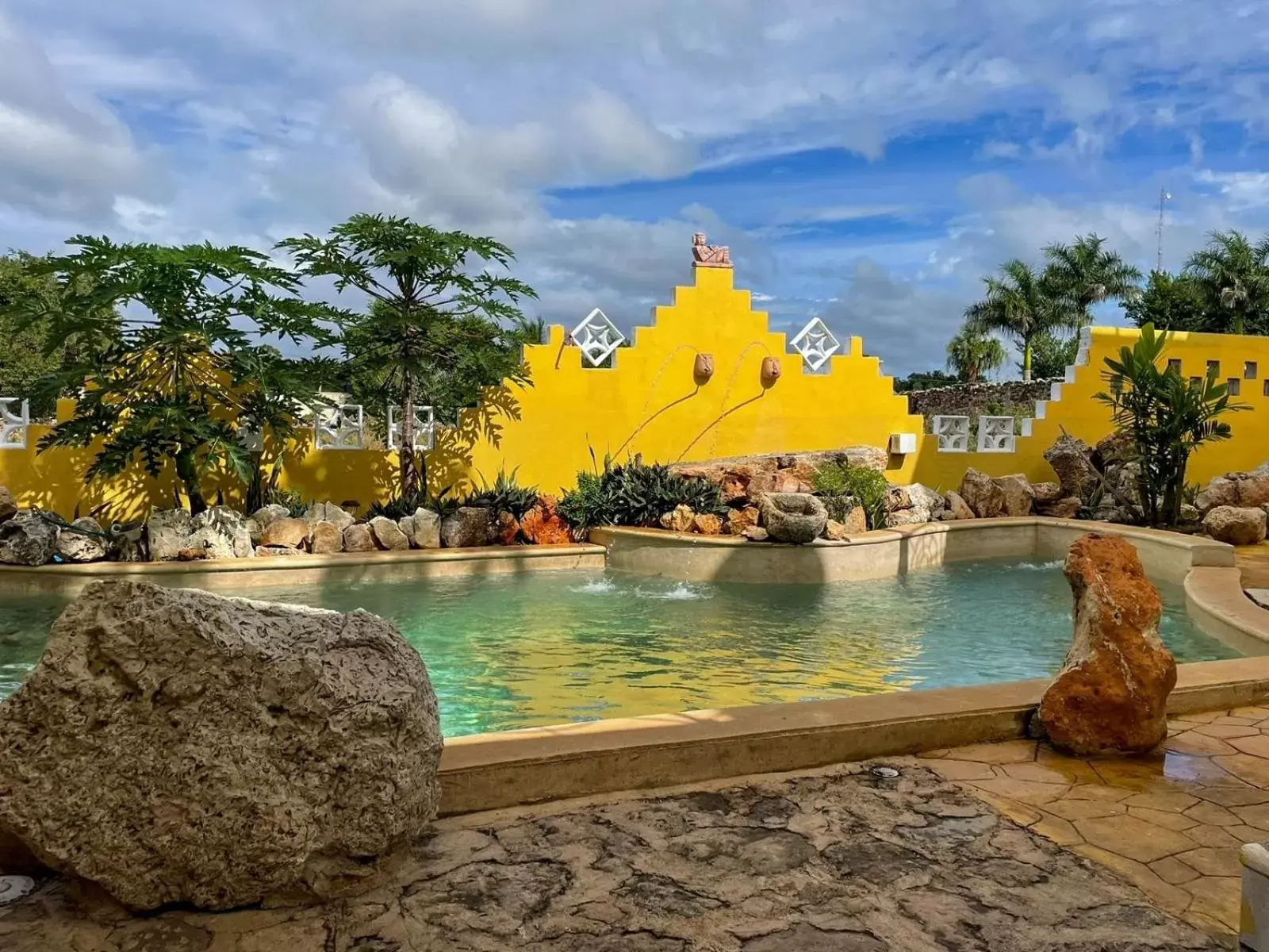 Pool view, Swimming Pool in Buenosdías Izamal