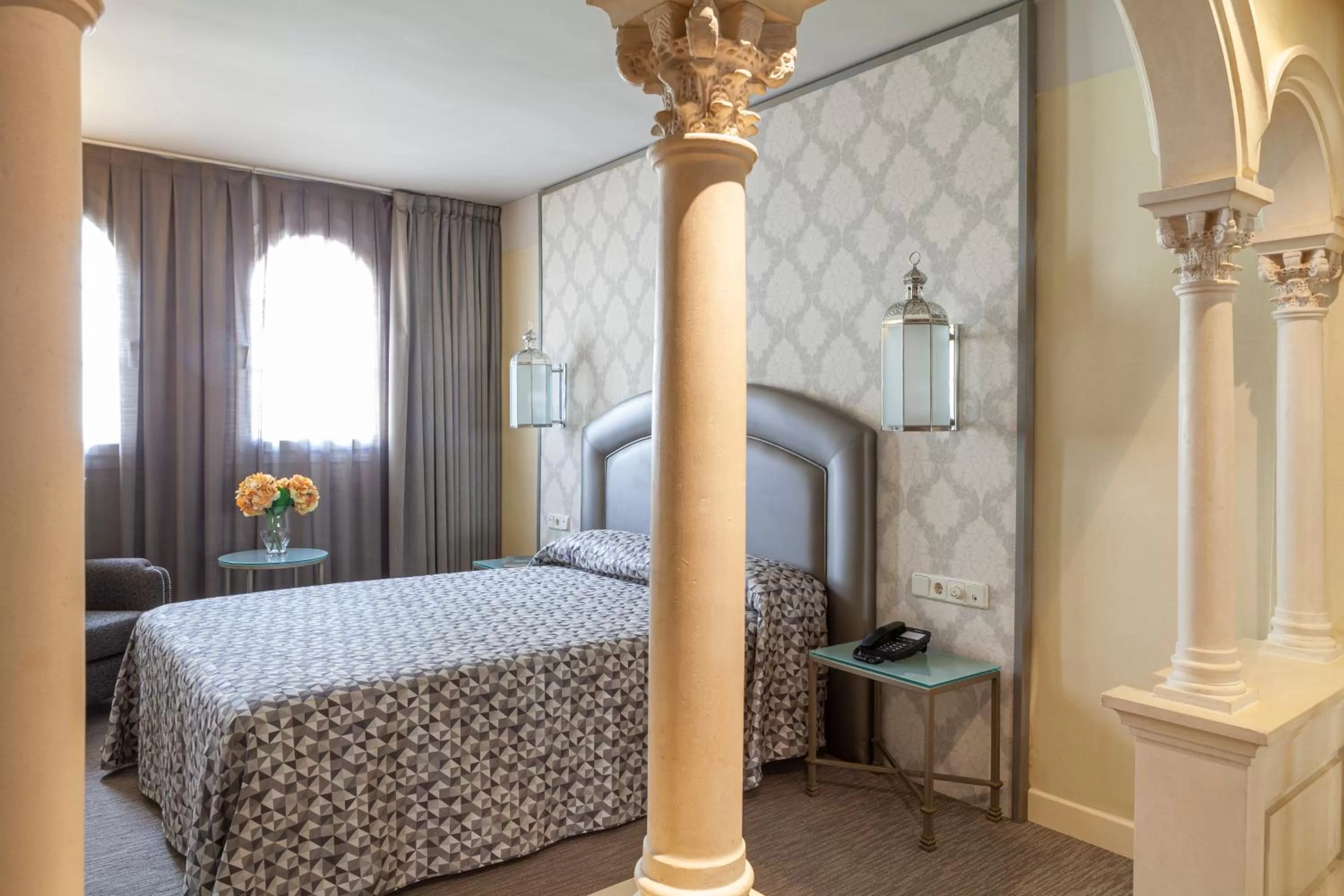 Photo of the whole room, Bed in Hotel Macià Alfaros