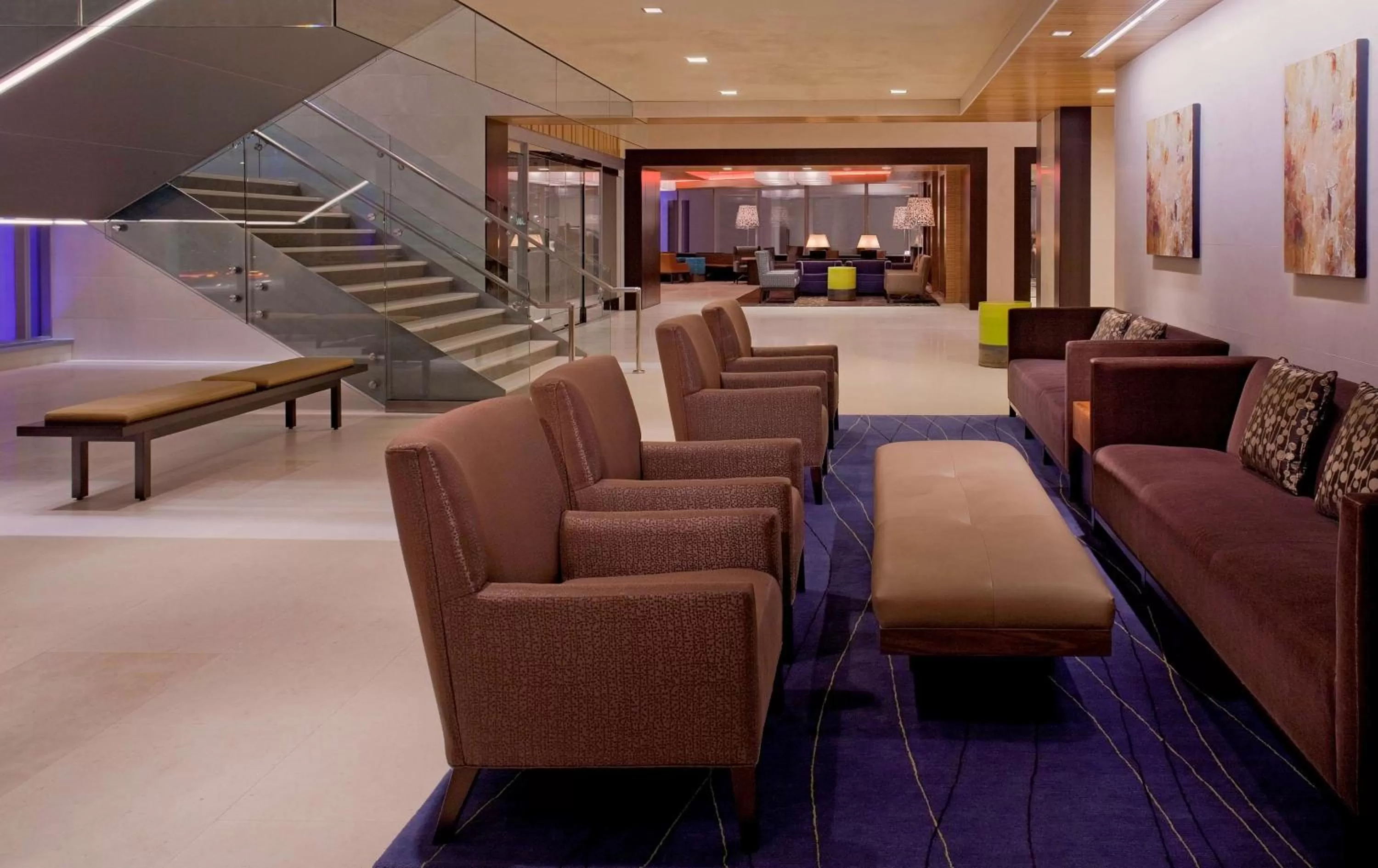 Lobby or reception in Hyatt at Olive 8