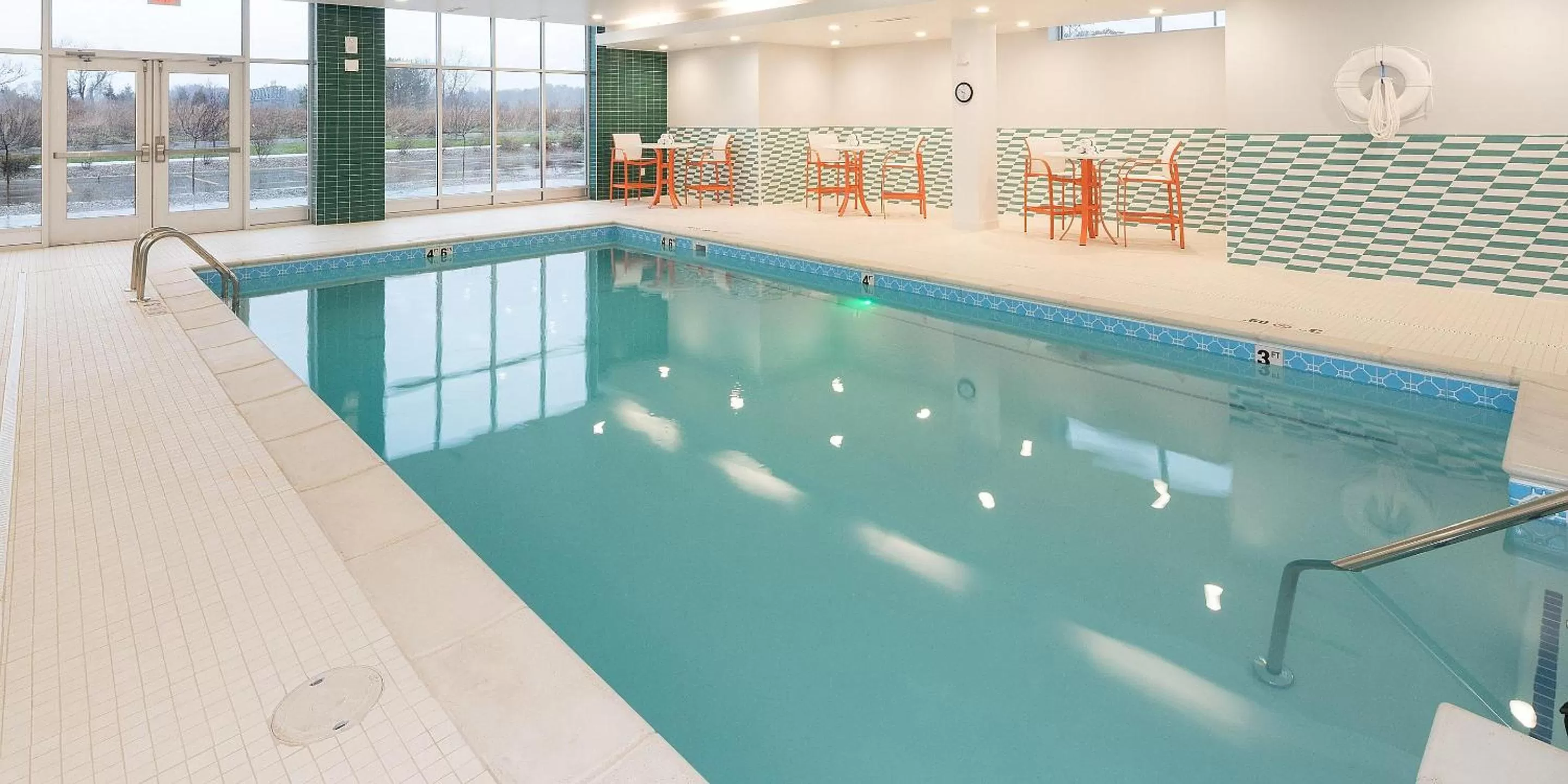 Pool view in Holiday Inn & Suites Detroit - Troy by IHG