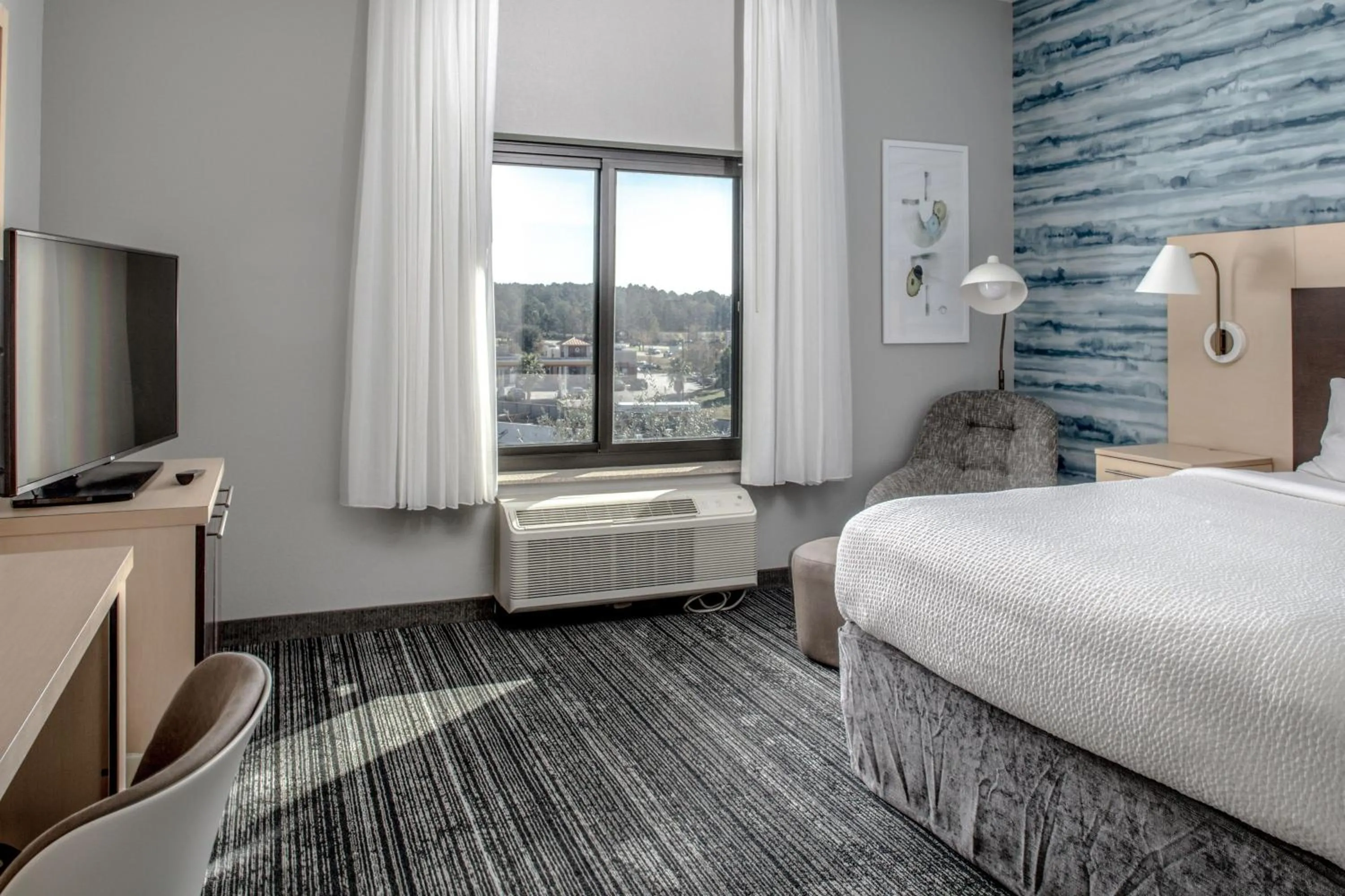 Bedroom, Bed in TownePlace Suites by Marriott Savannah Airport