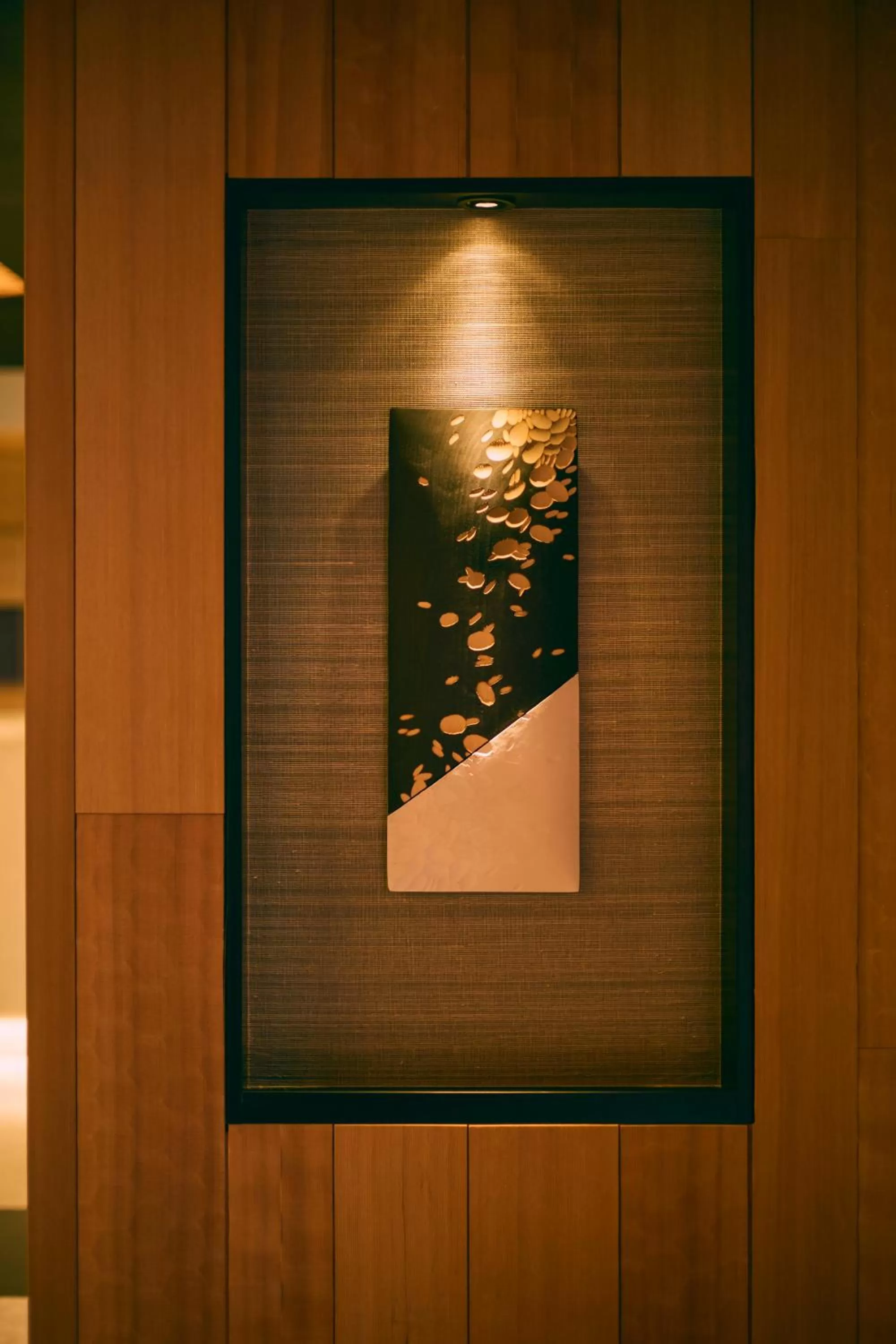 Decorative detail, TV/Entertainment Center in RIHGA Place Kyoto Shijo Karasuma