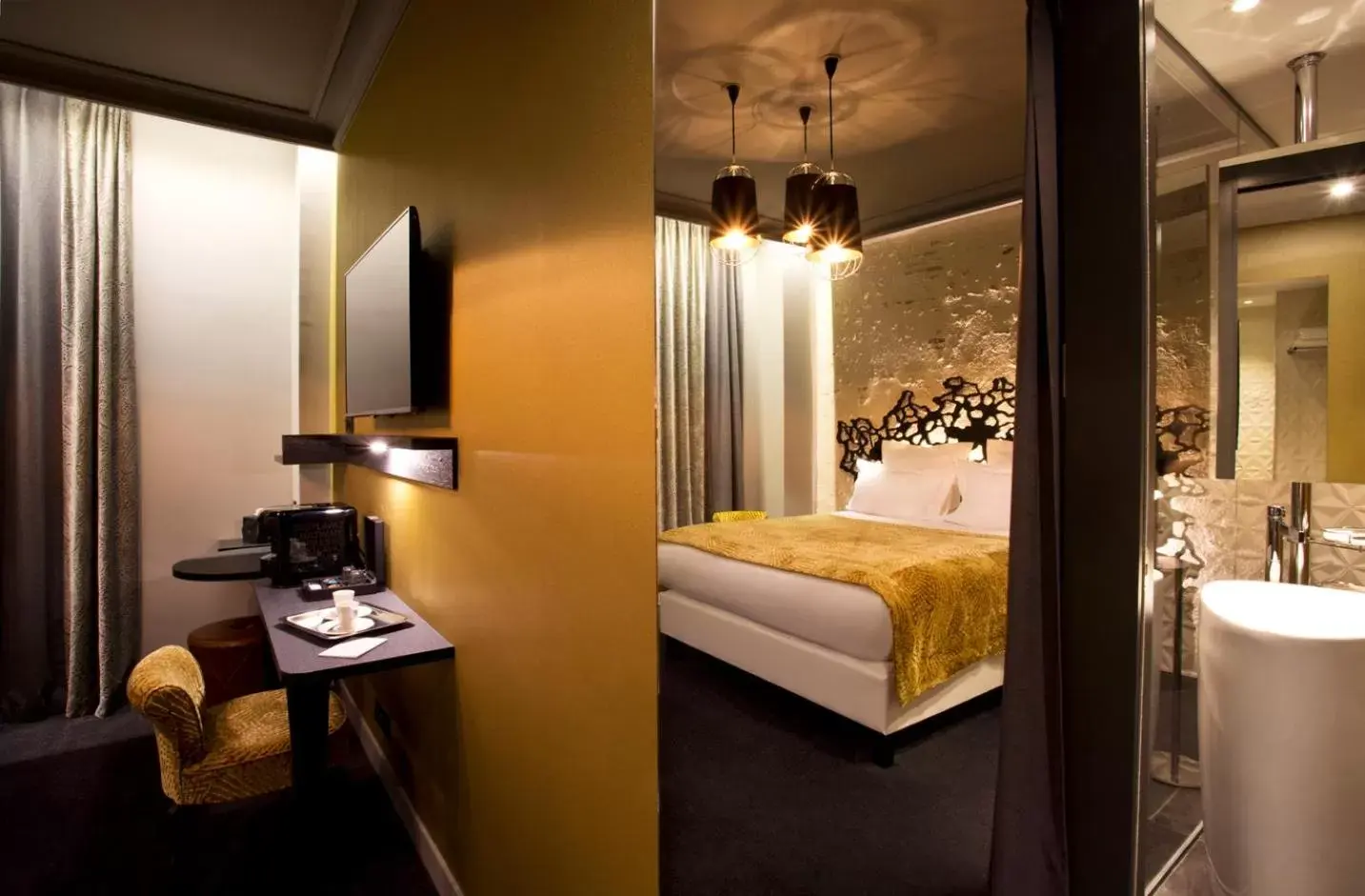 Bedroom, Bed in Empreinte Hotel & Spa