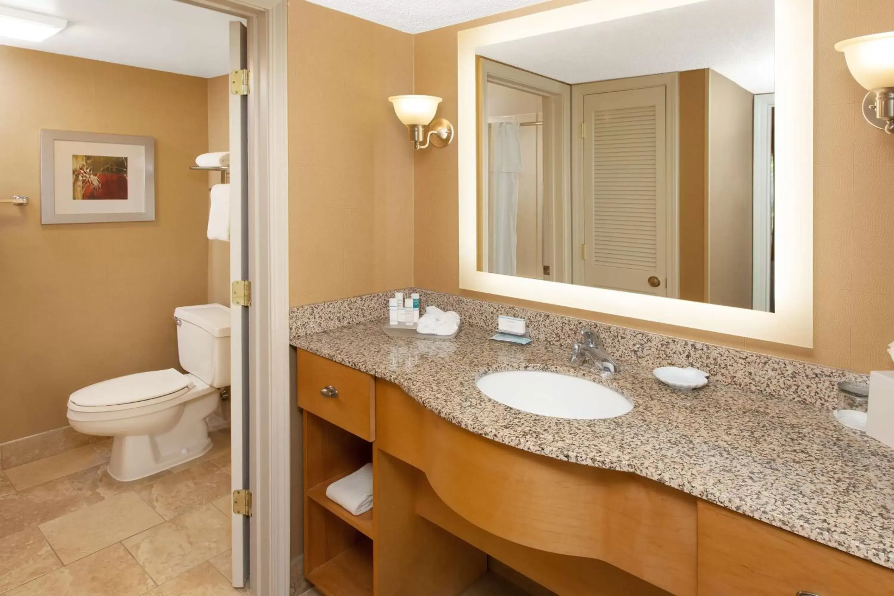Bathroom in Homewood Suites Lafayette