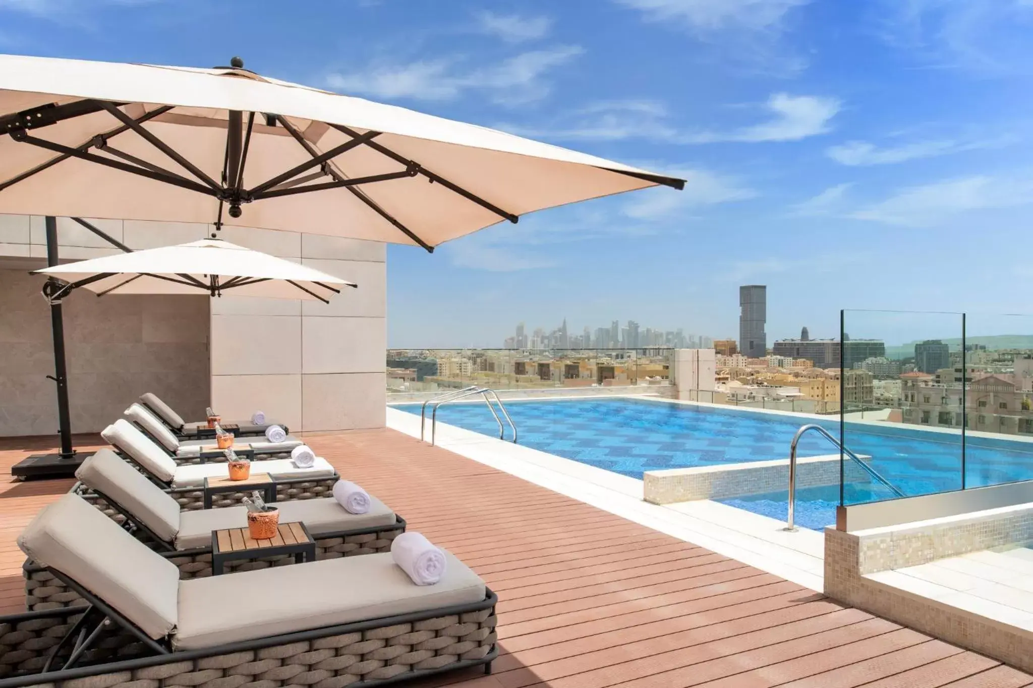 Swimming Pool in Abesq Doha Hotel and Residences