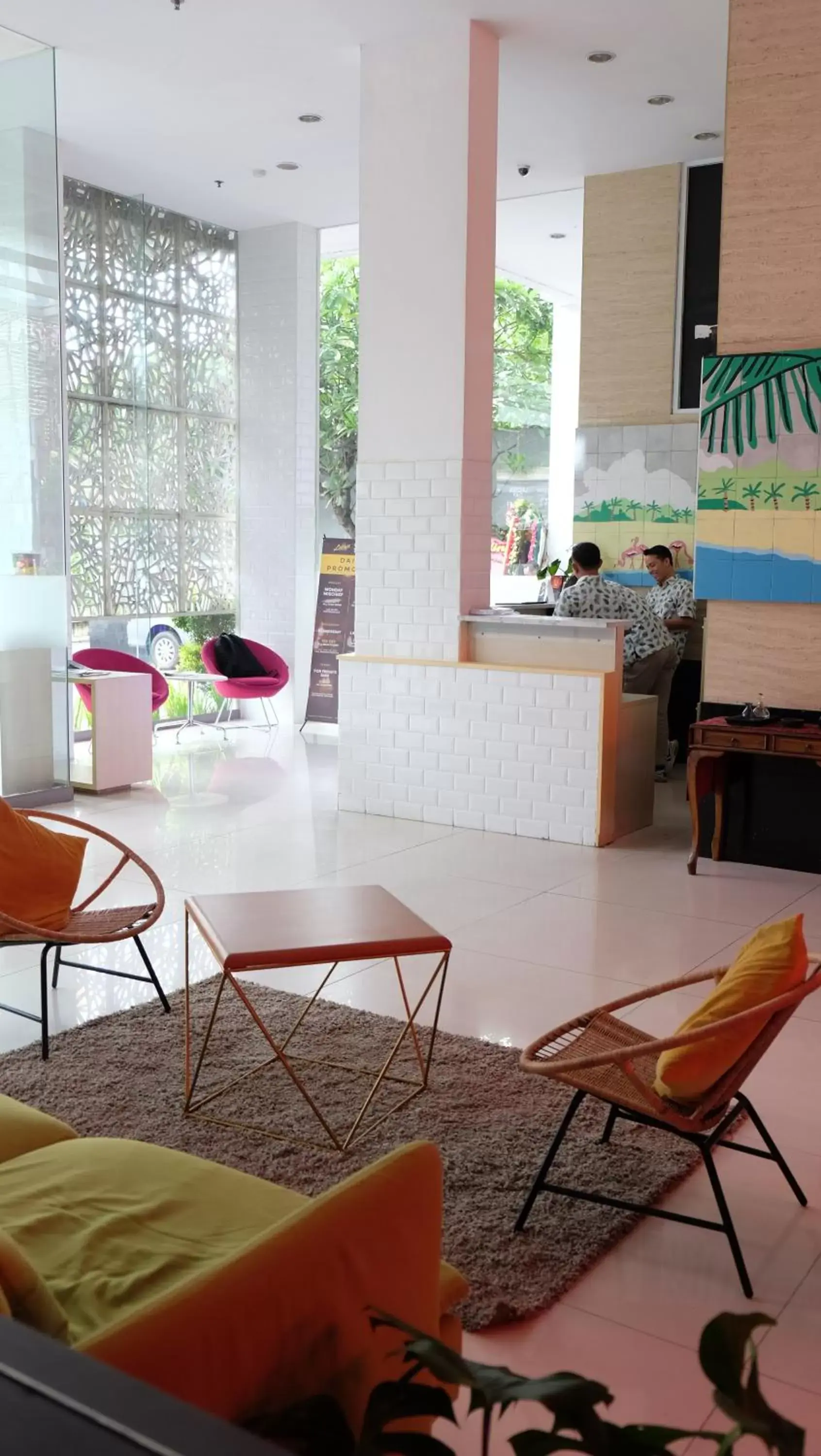 Living room in Liberta Hotel Kemang Living room in Liberta Hotel Kemang