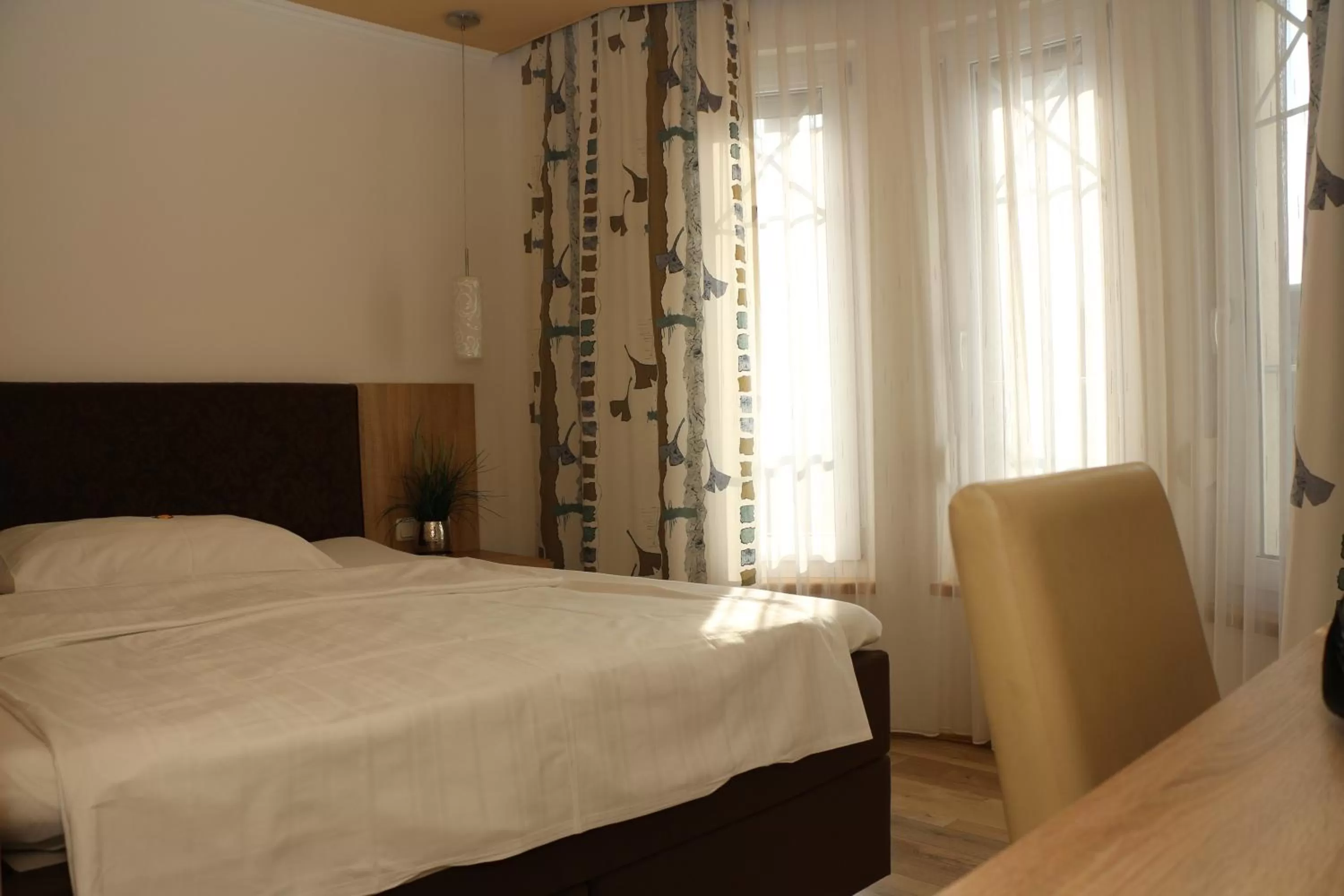 Bed in Pension Wachau