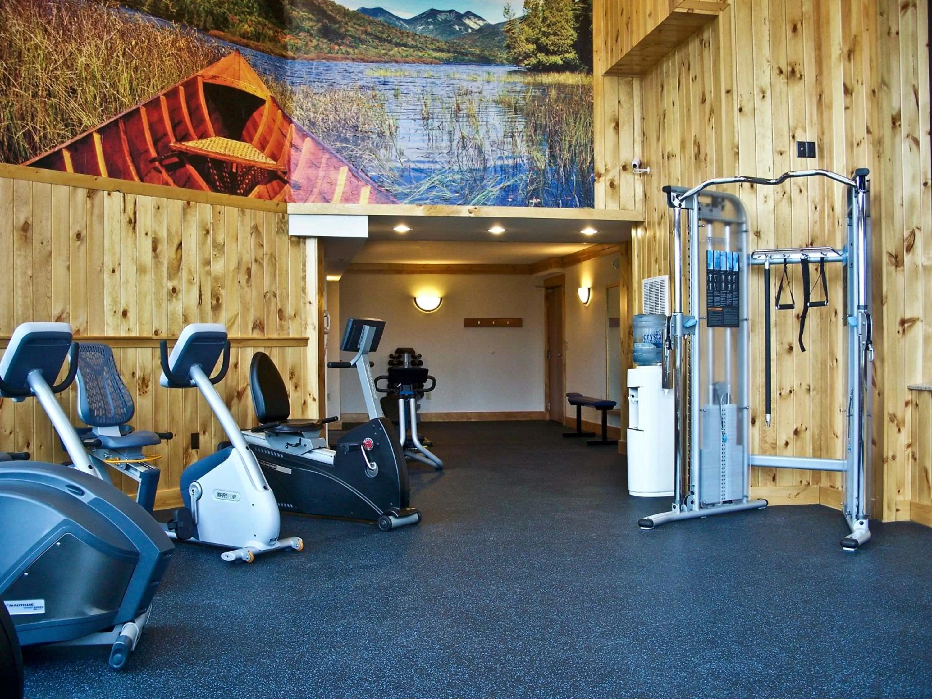 Fitness centre/facilities in Crowne Plaza Lake Placid by IHG