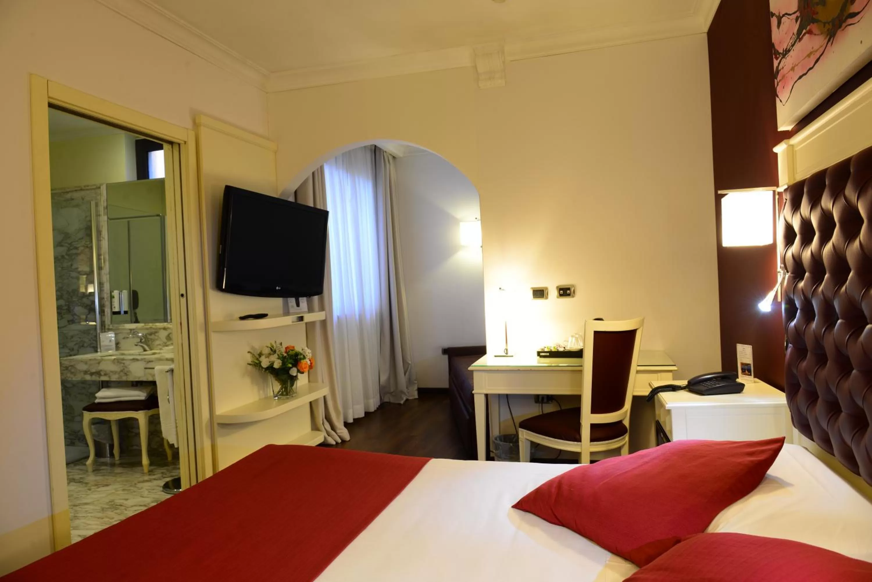 Bedroom, Bed in Trilussa Palace Hotel Congress & Spa