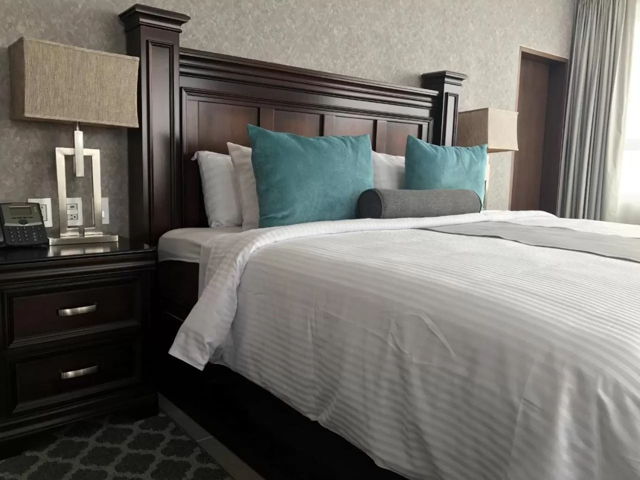 Bed in Gran Hotel Concordia San Luis Potosi