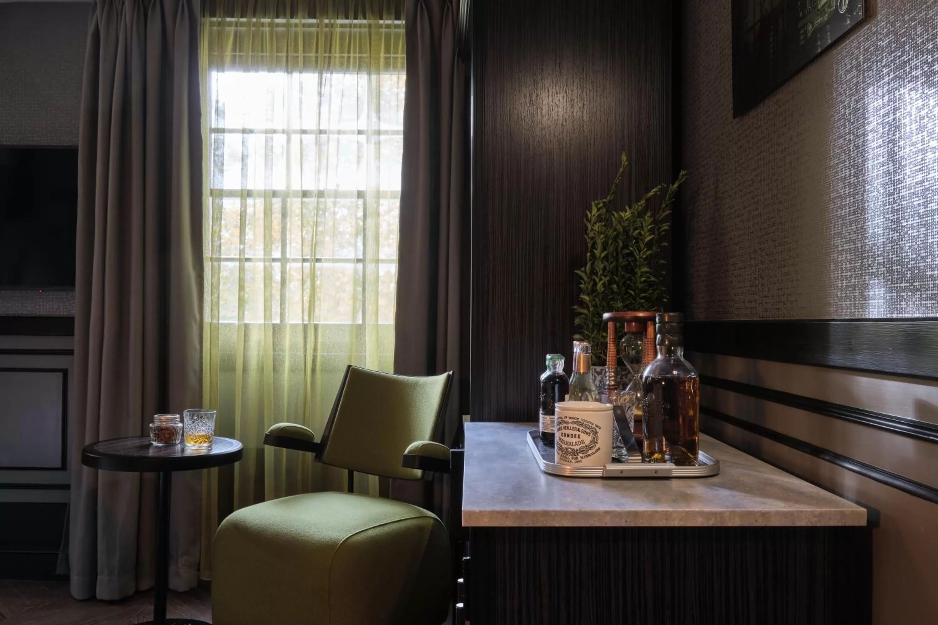 Seating area in The Gyle - London St Pancras