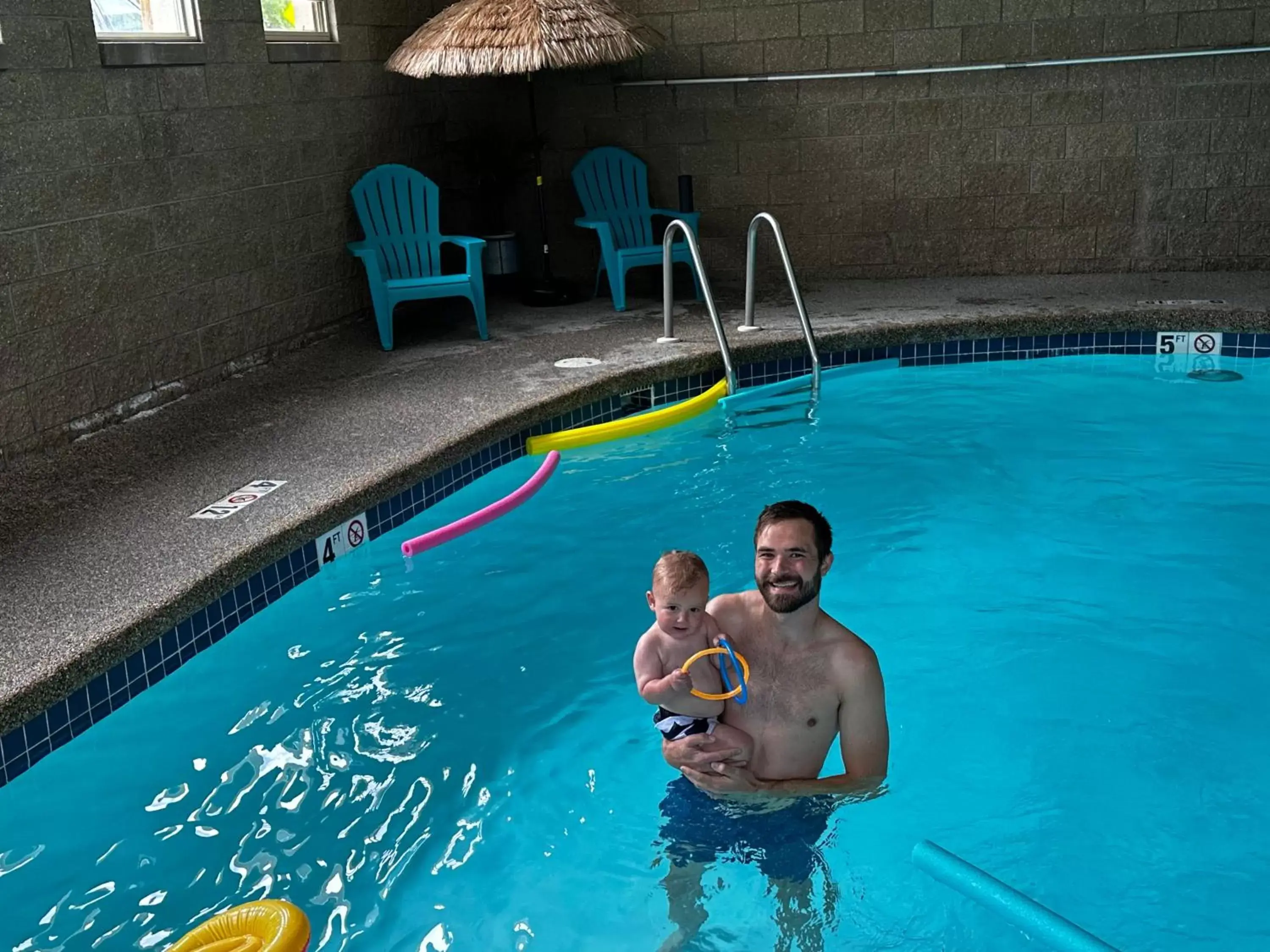 Pool view, Swimming Pool in Moose Creek Lodge & Suites