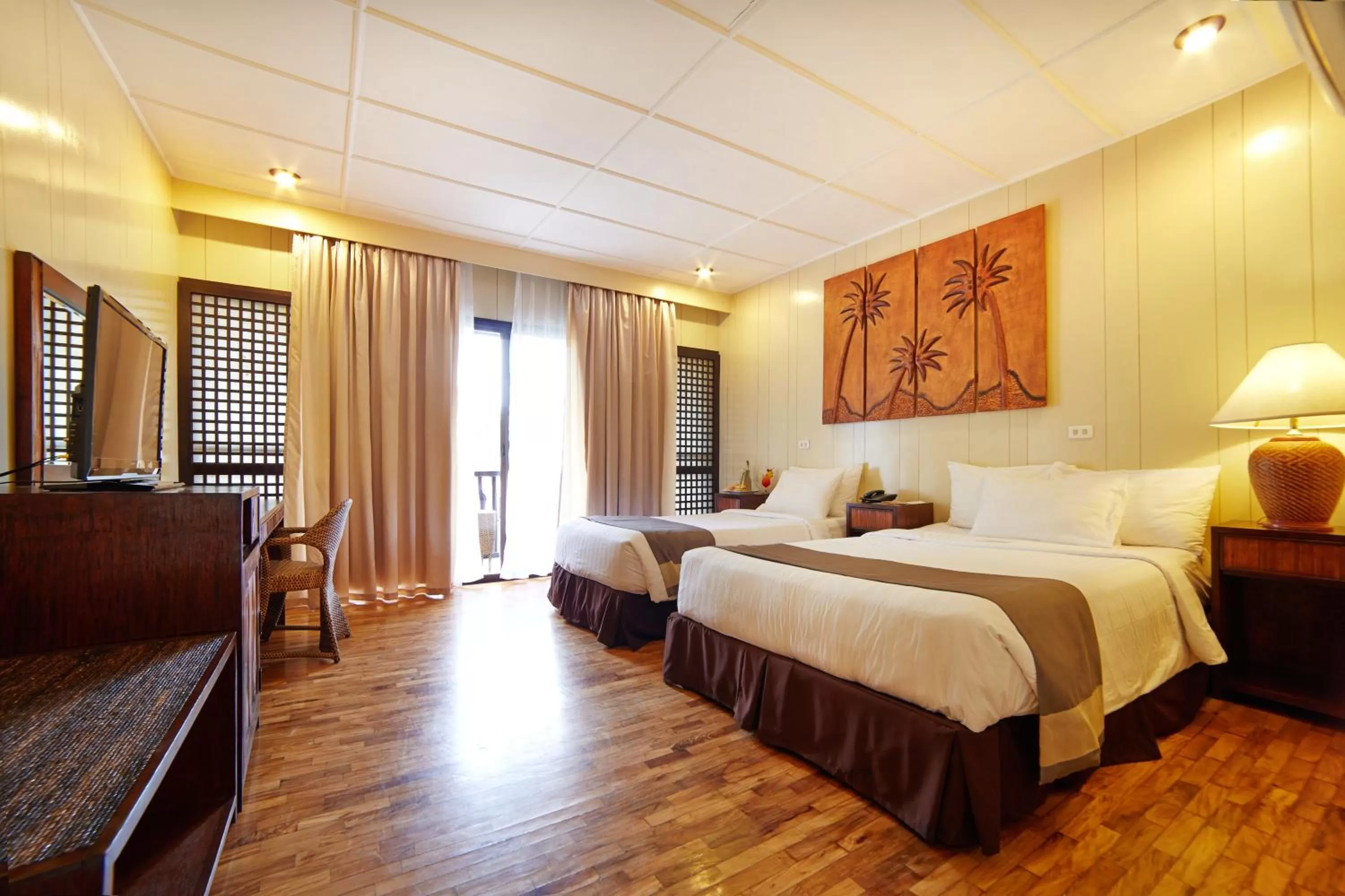 Bedroom, Bed in Cebu White Sands Resort and Spa