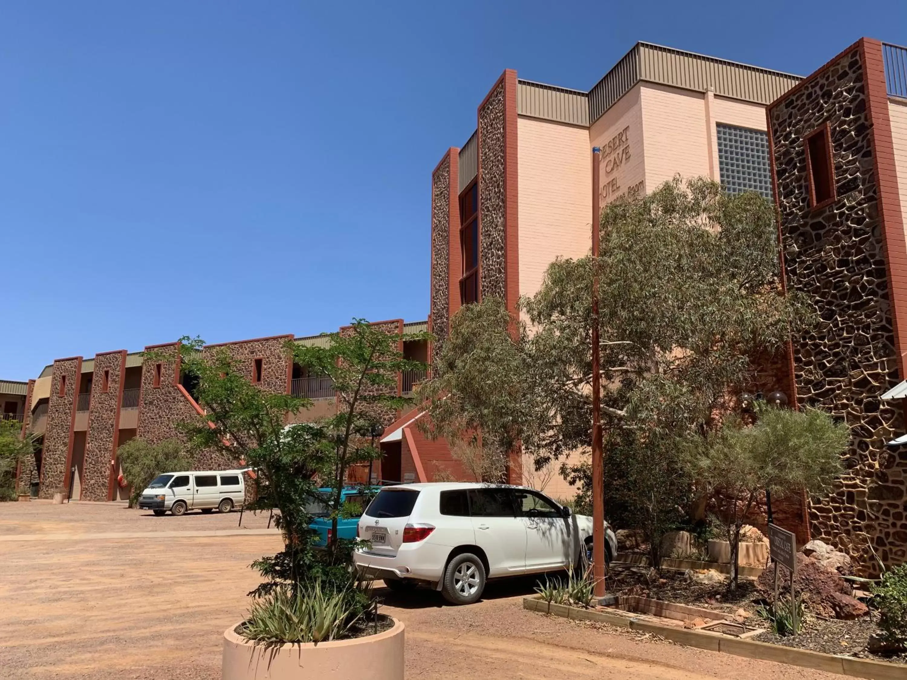 Balcony/Terrace, Property Building in Desert Cave Hotel