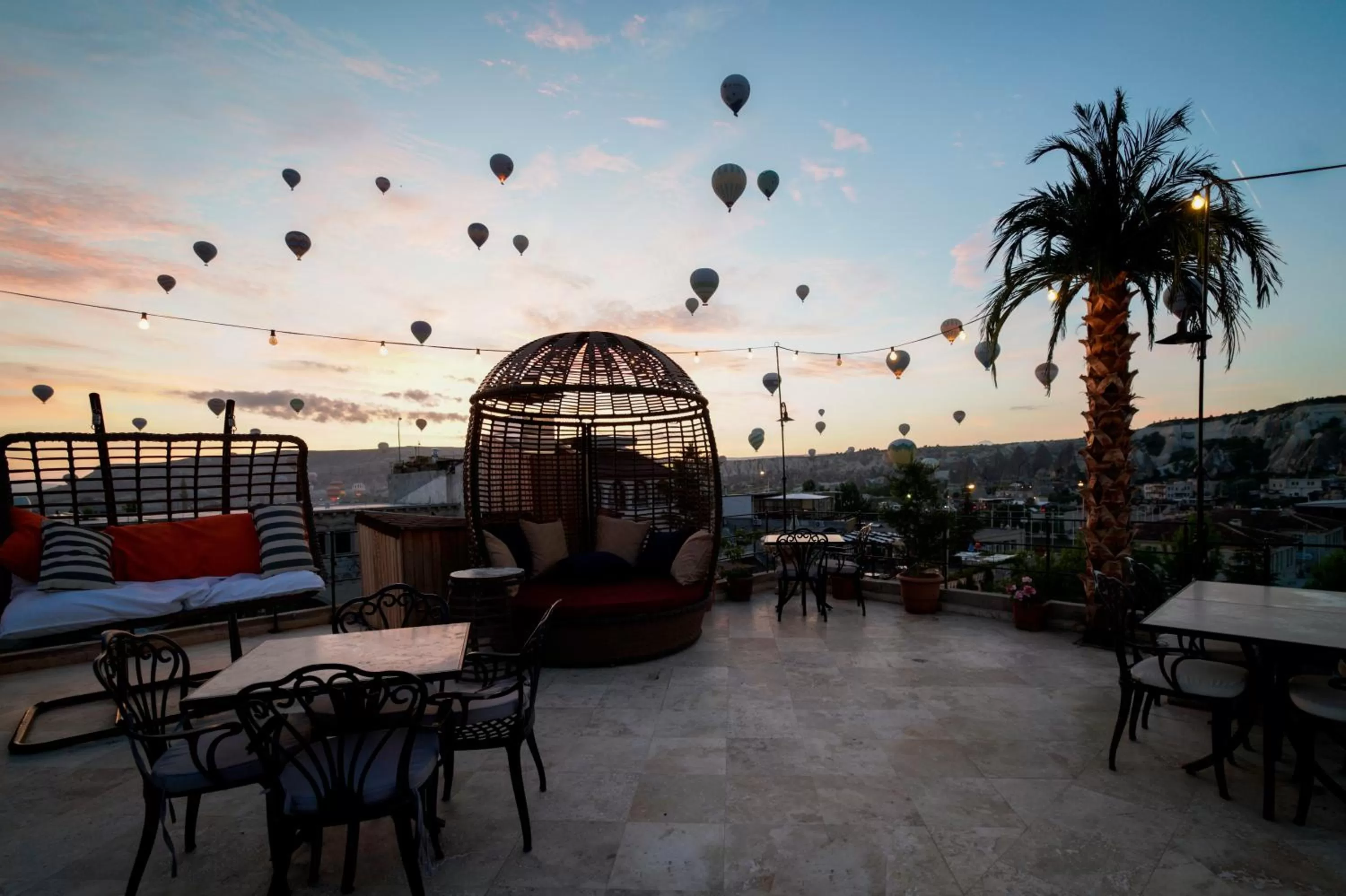 Balcony/Terrace in Cratus Stone Palace