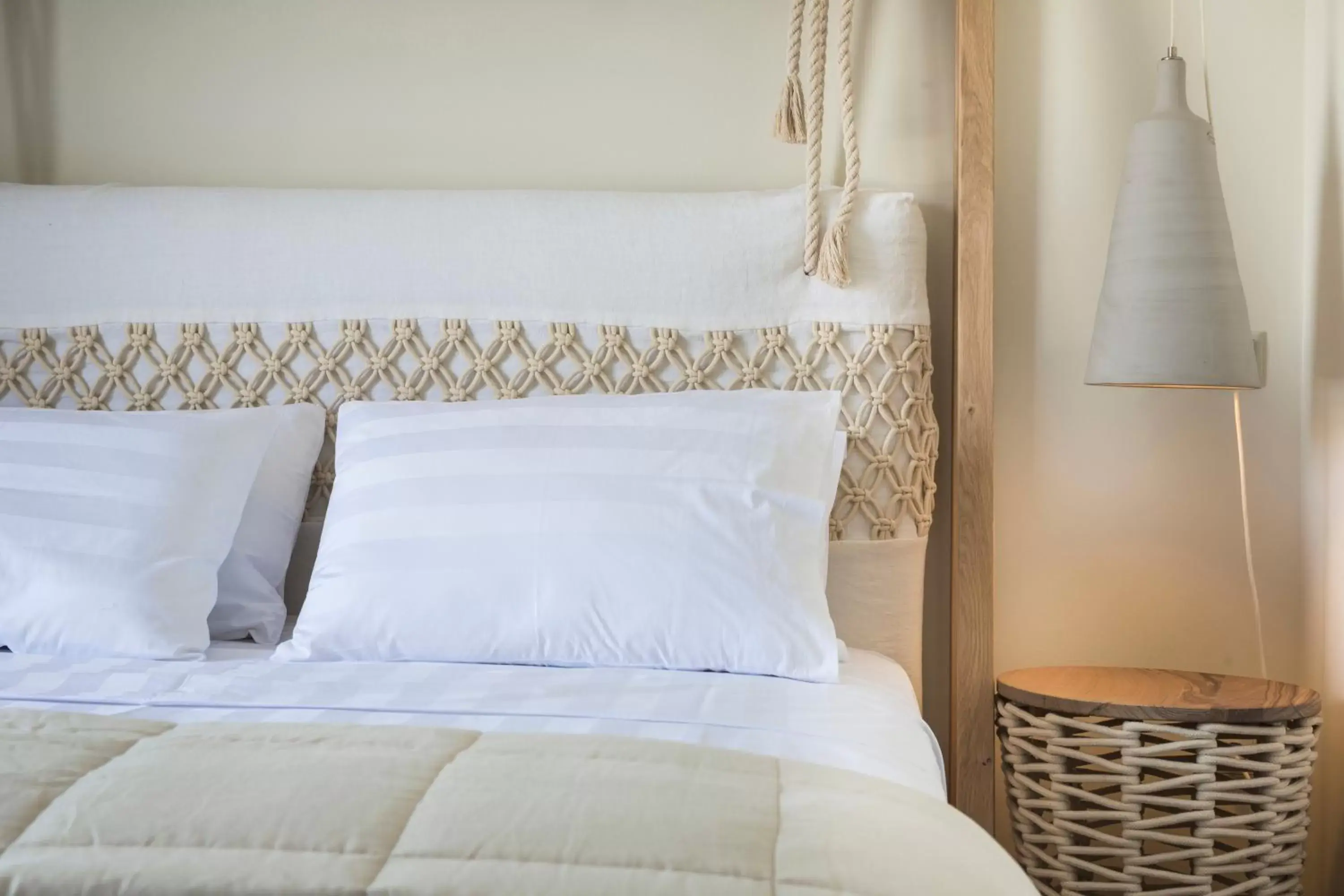 Bed in Argostoli Marina Suites