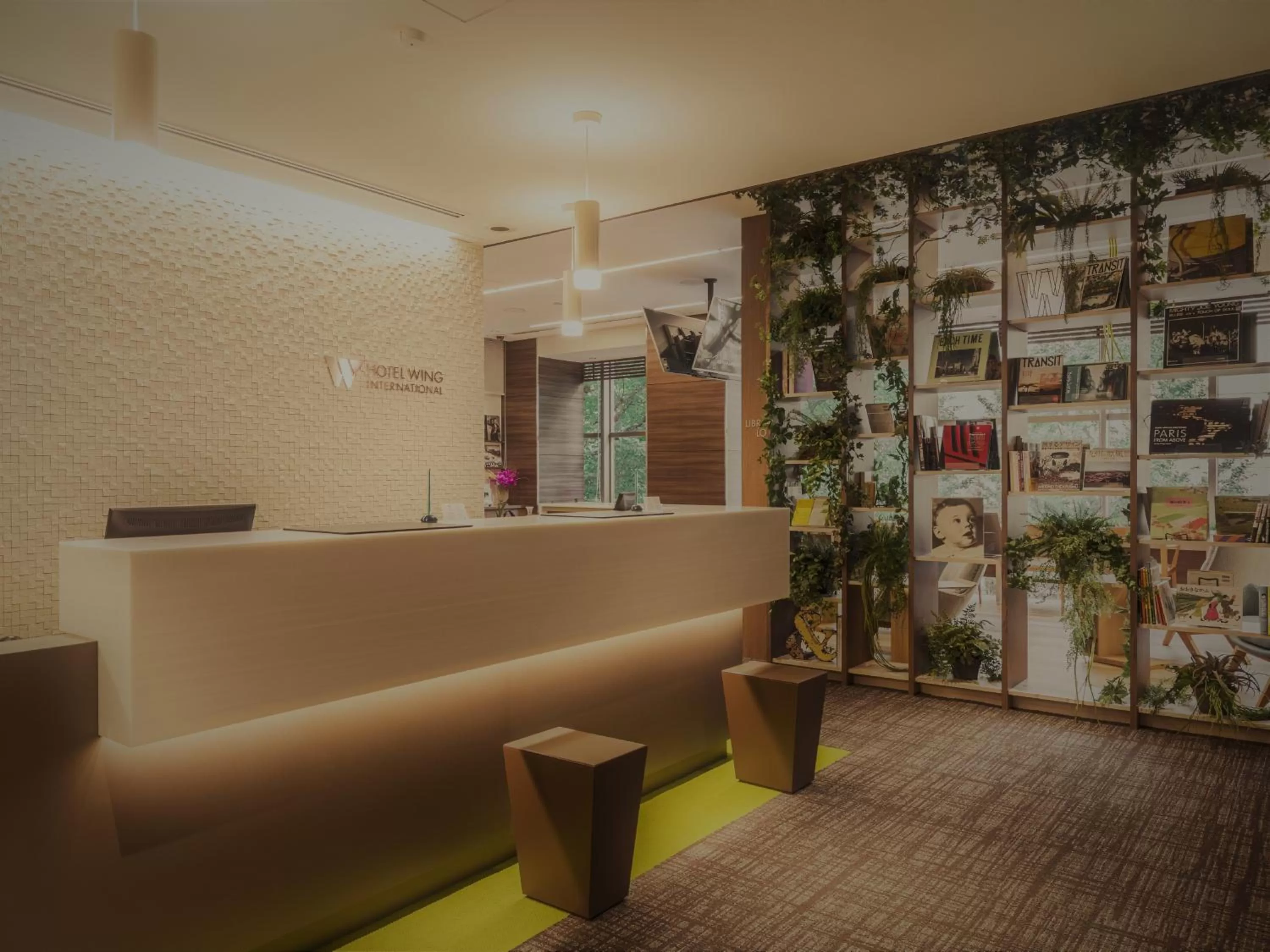 Lobby or reception in Hotel Wing International Hakata Shinkansenguchi