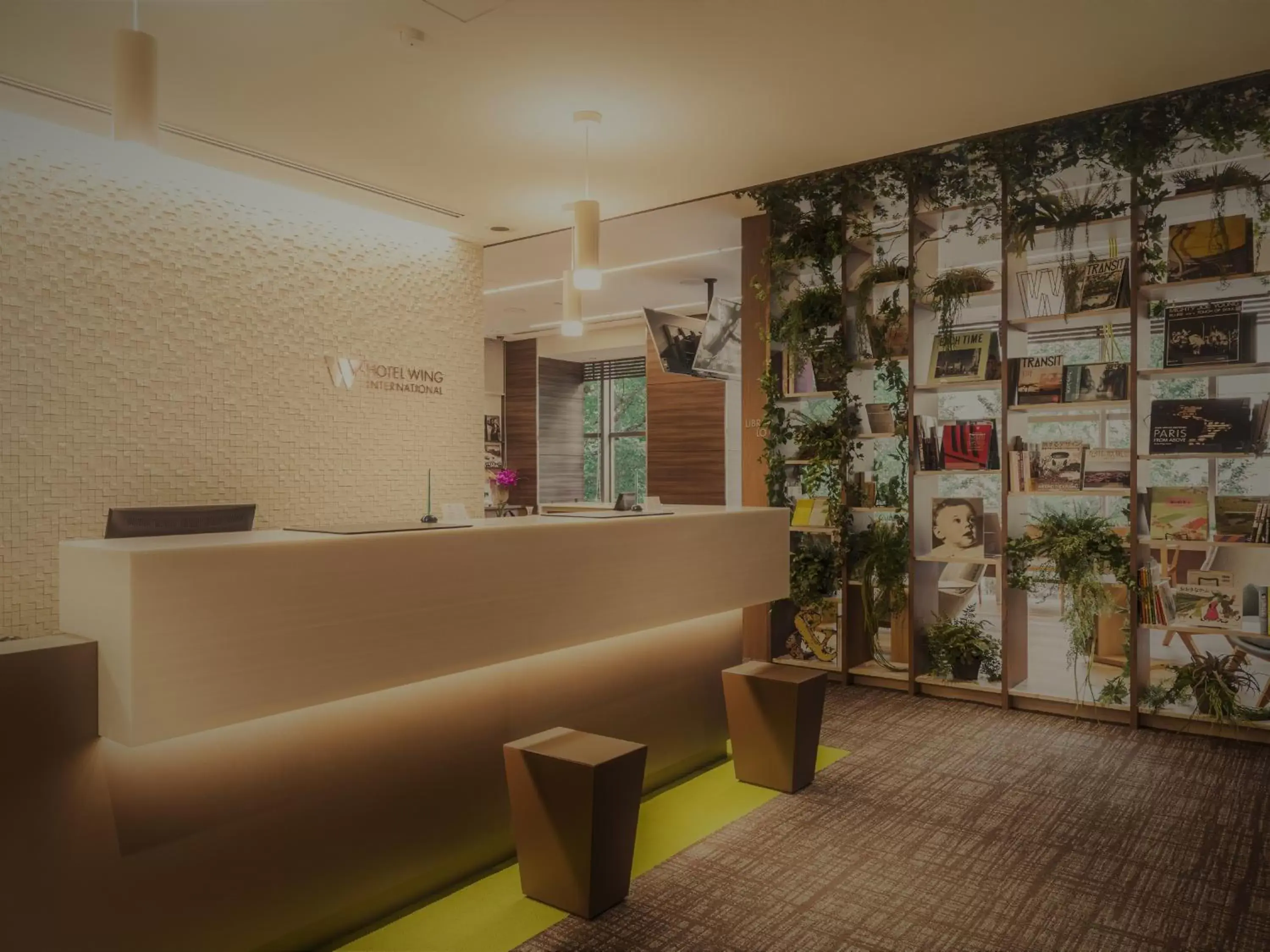 Lobby or reception in Hotel Wing International Hakata Shinkansenguchi Lobby or reception in Hotel Wing International Hakata Shinkansenguchi