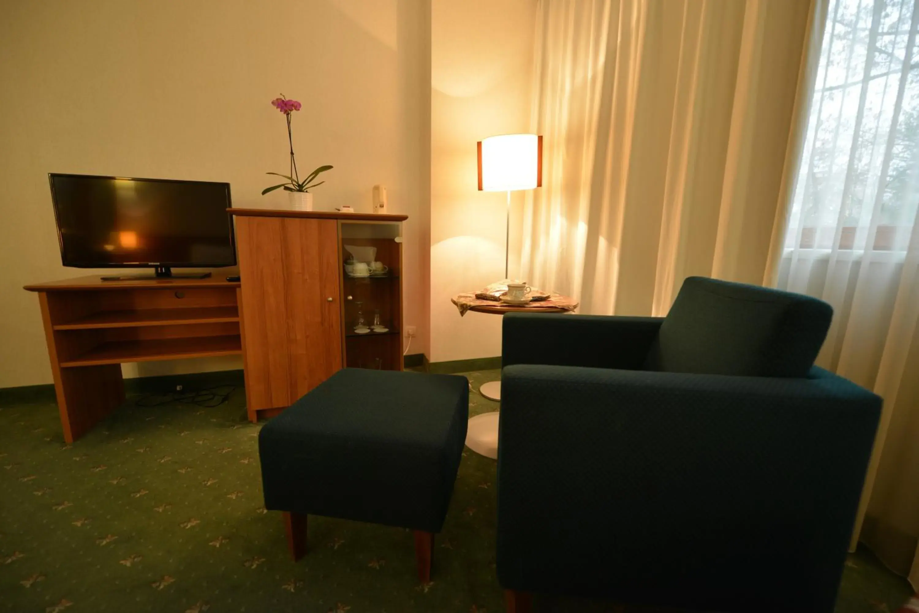 Living room, TV/Entertainment Center in Hotel Karpos