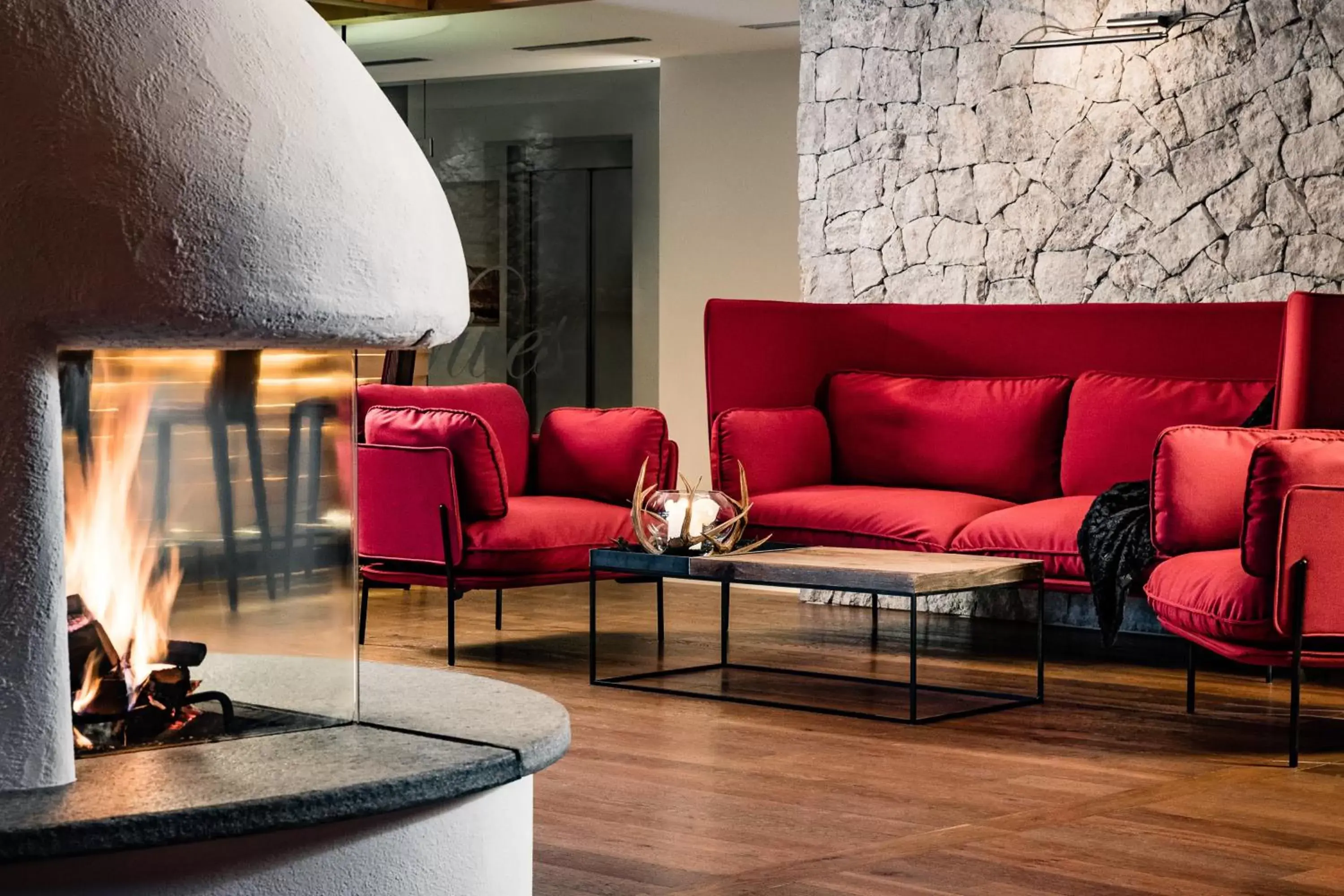 Living room, Seating Area in Boutique Hotel Nives - Luxury & Design in the Dolomites