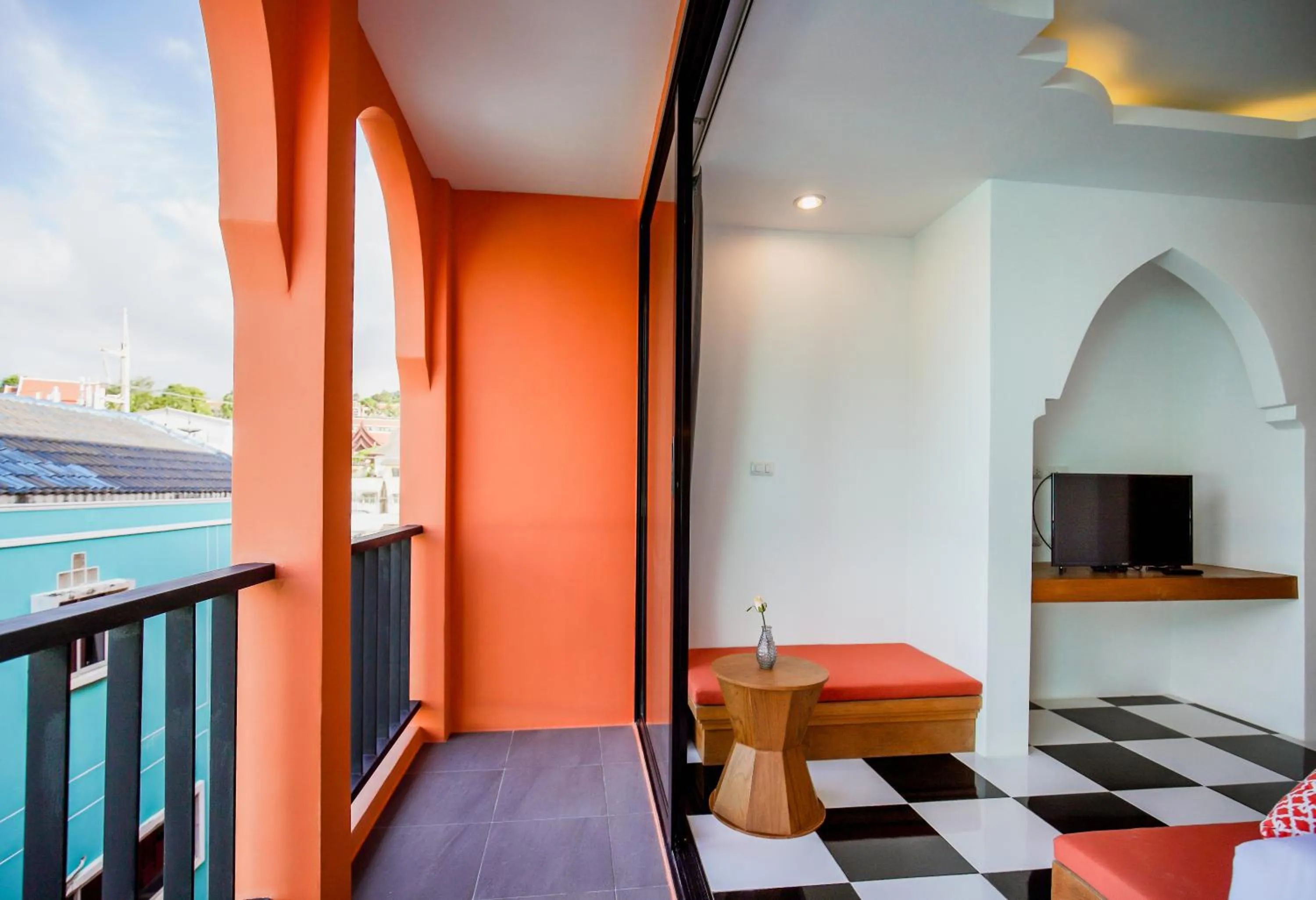 Balcony/Terrace in Khaleej Mass Hotel Patong