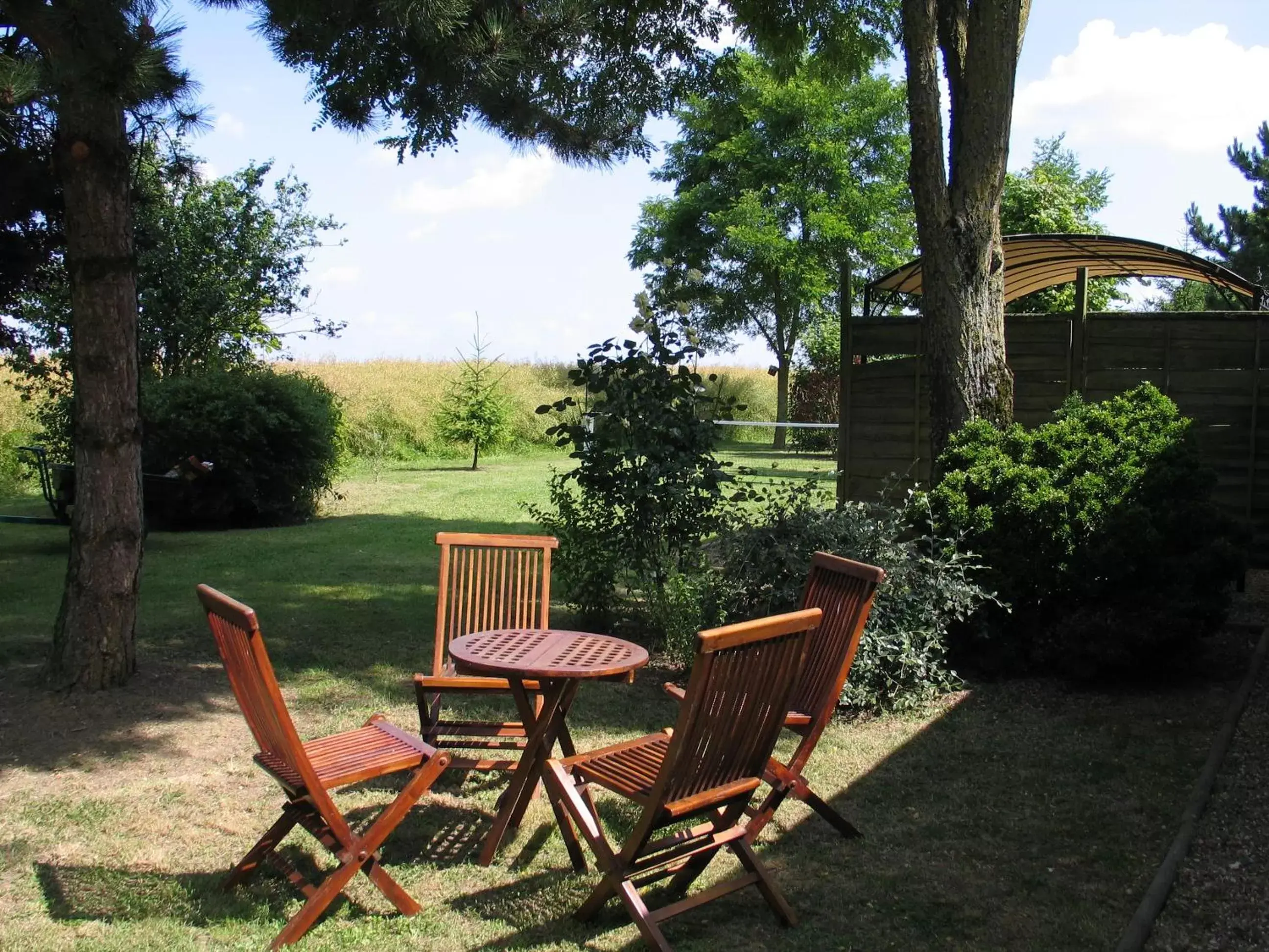 Garden in La Bihourderie