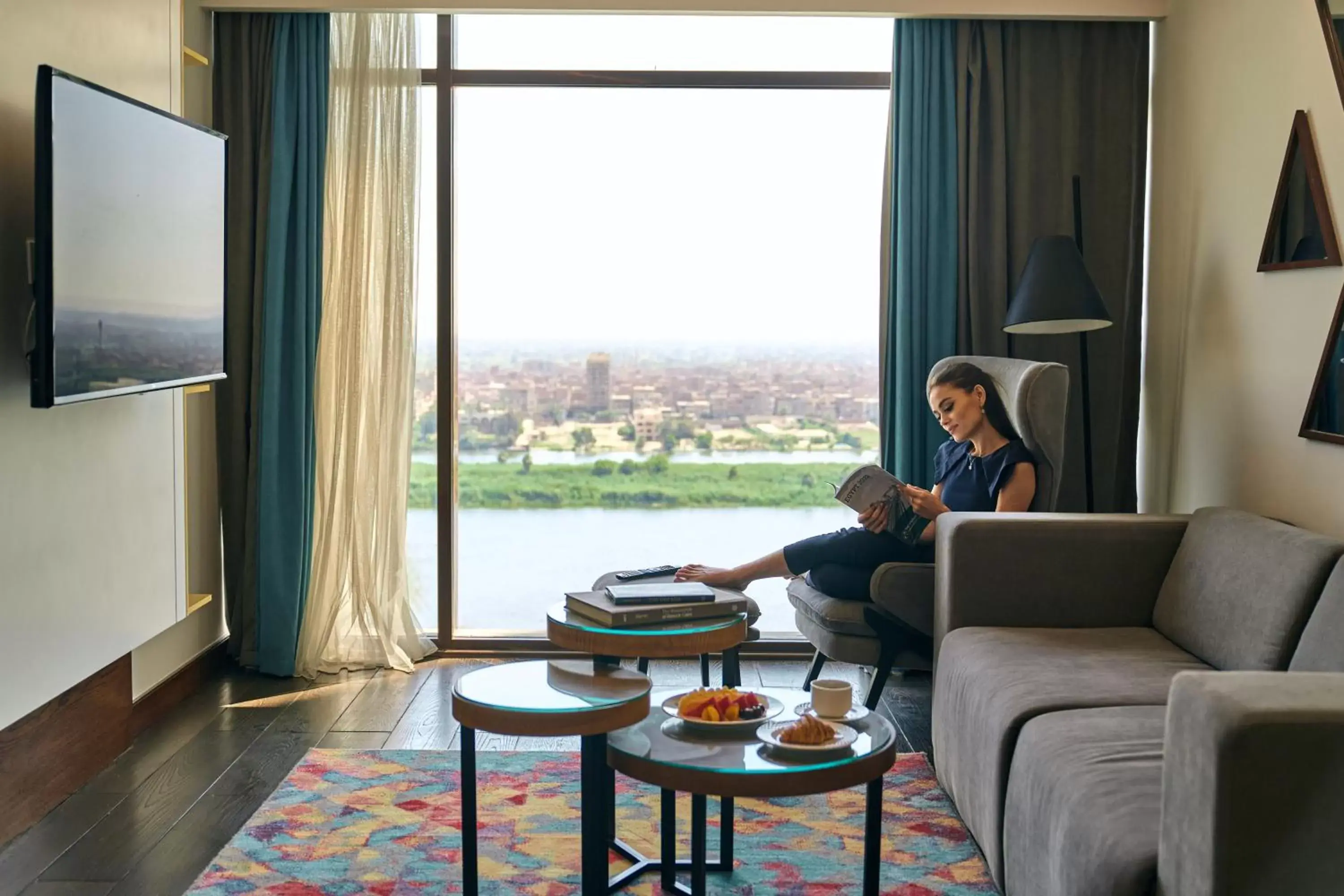 Living room in Holiday Inn & Suites - Cairo Maadi by IHG Living room in Holiday Inn & Suites - Cairo Maadi by IHG