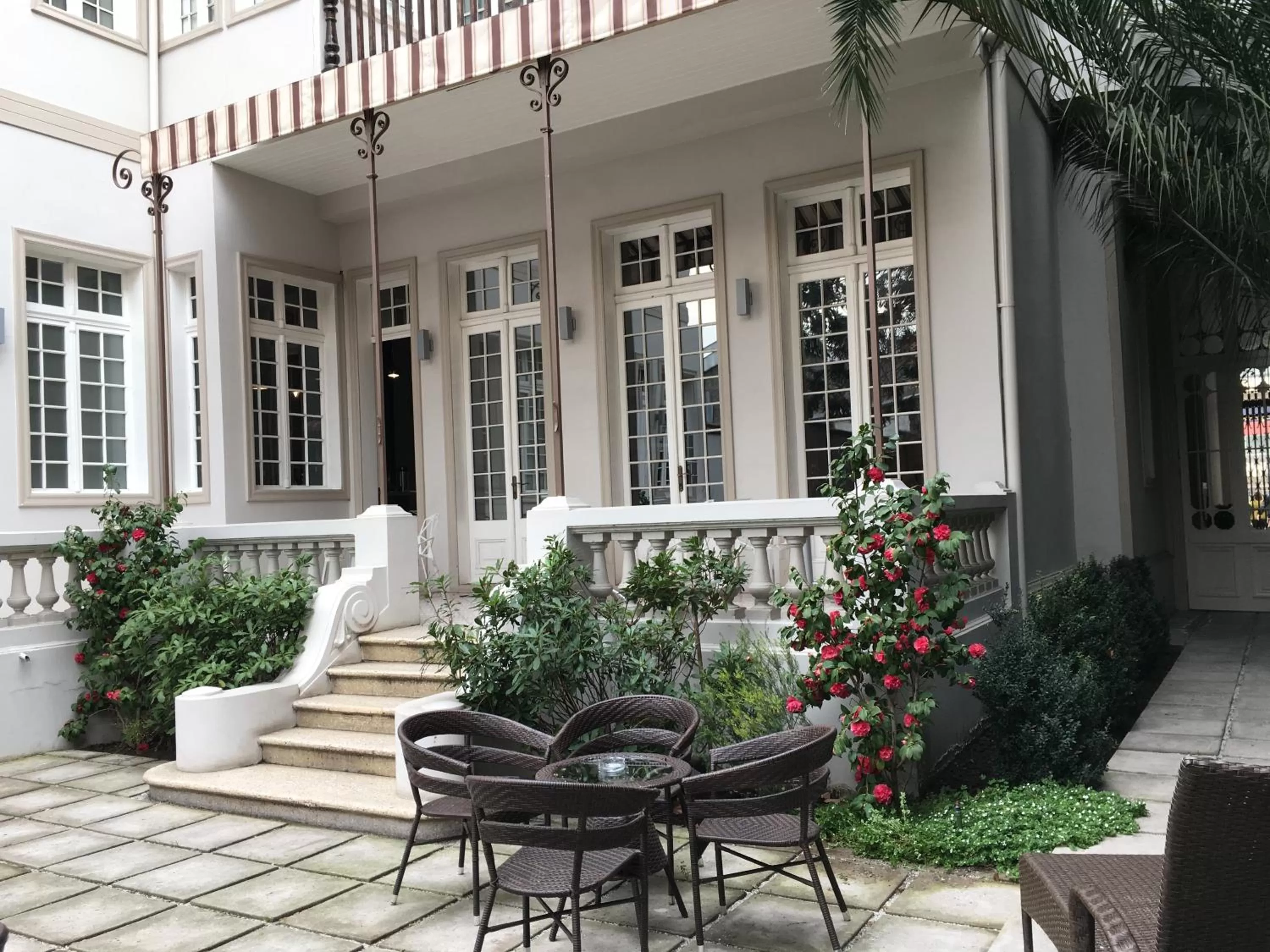 Garden view in Matildas Hotel Boutique