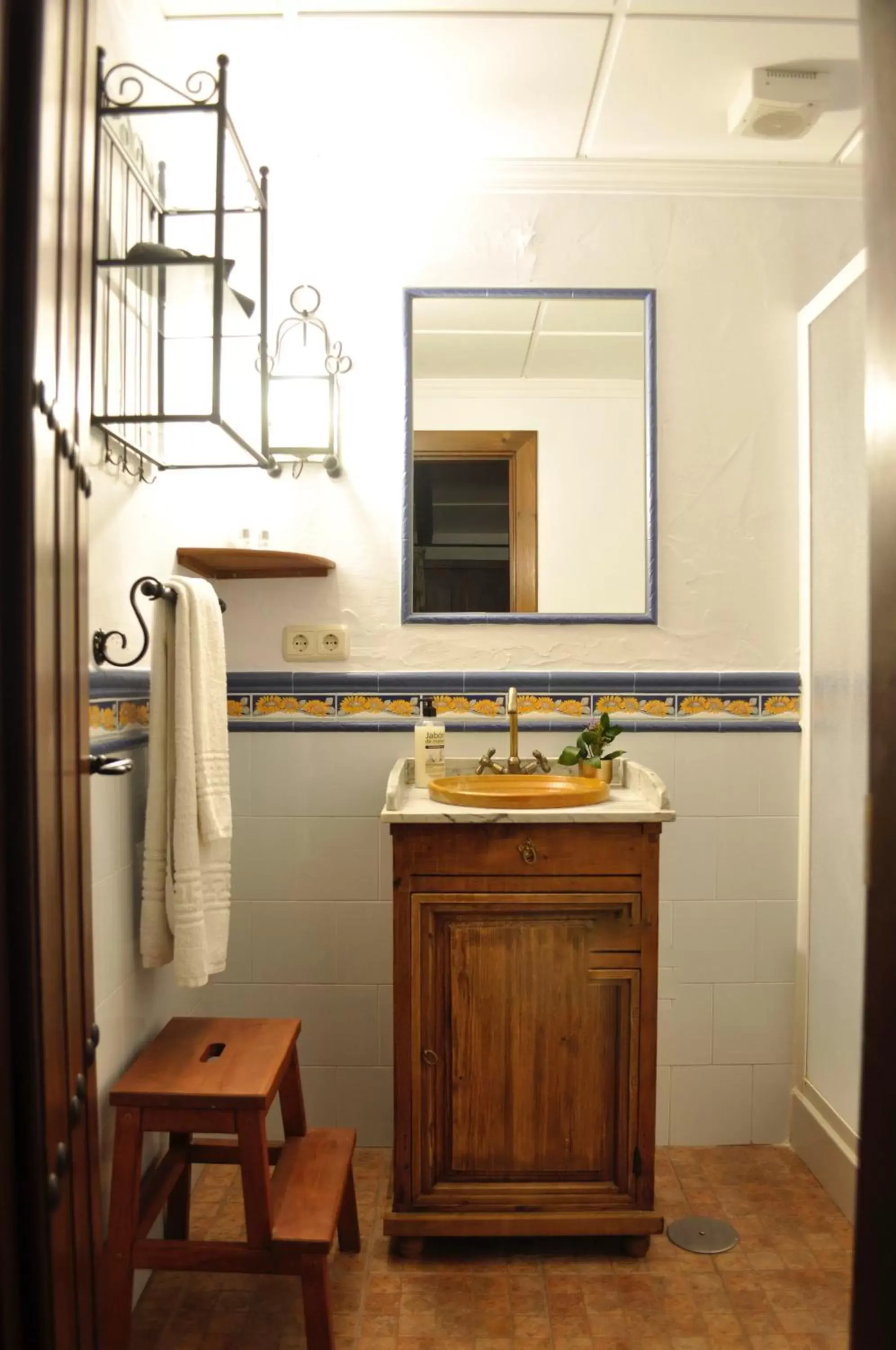 Decorative detail, Bathroom in Hotel Rural La Paloma