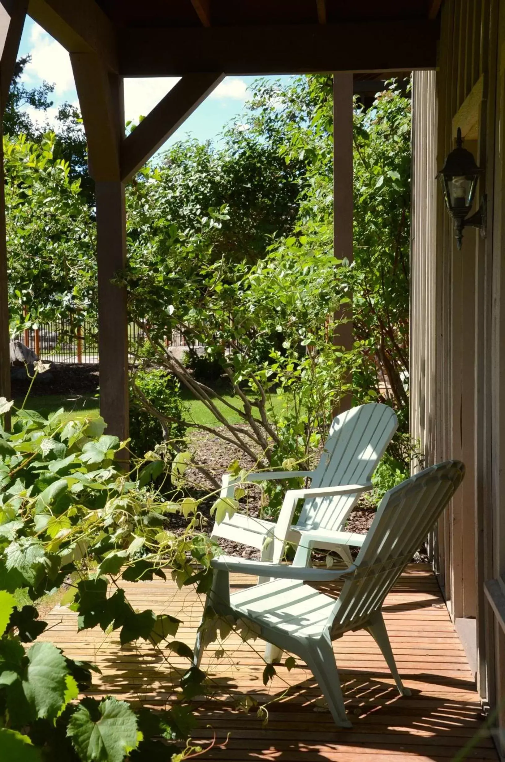 Patio in Casia Lodge and Ranch