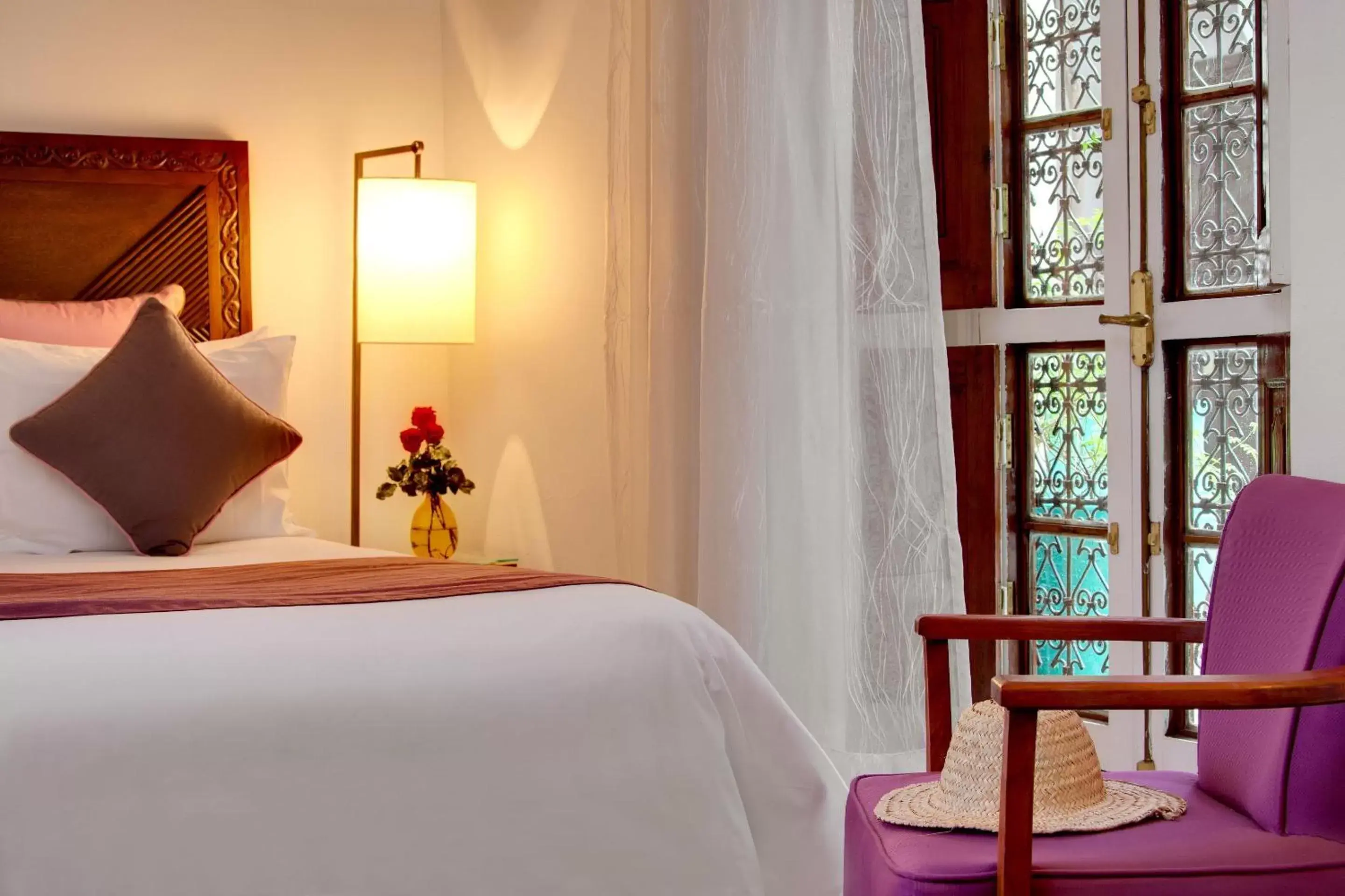 Patio Side Double Room in Les Jardins De La Médina Patio Side Double Room in Les Jardins De La Médina