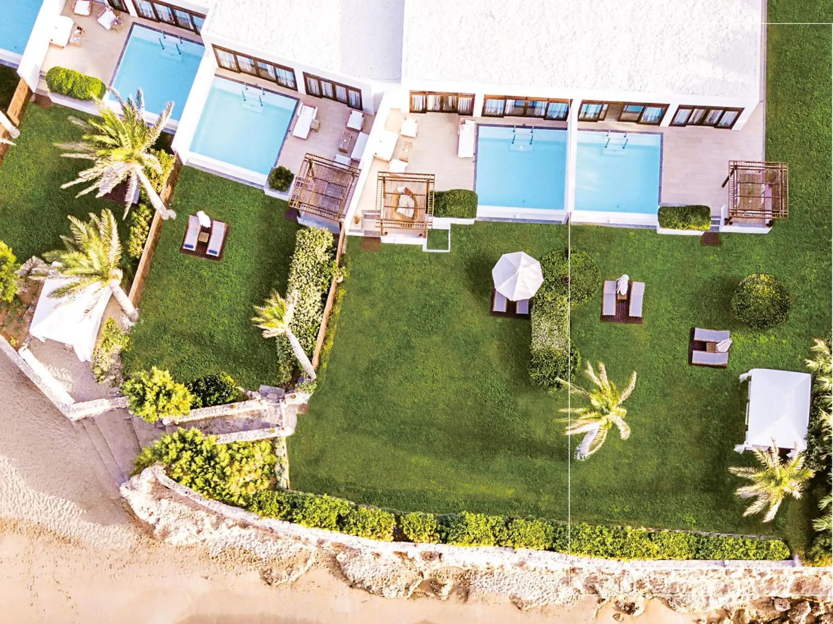 Swimming pool, Floor Plan in Amirandes Grecotel Boutique Resort