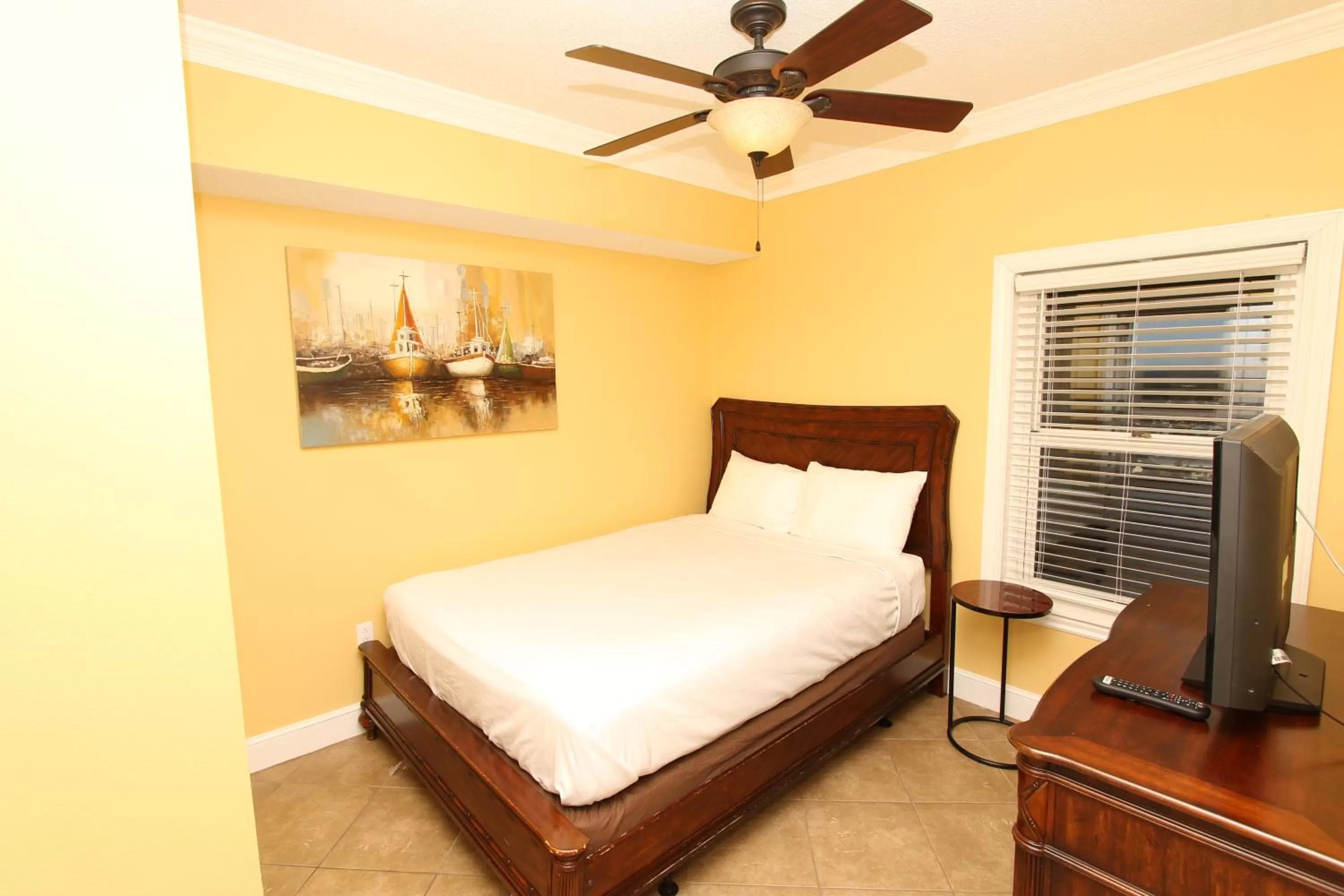 Bed in Majestic Beach Resort, Panama City Beach, Fl